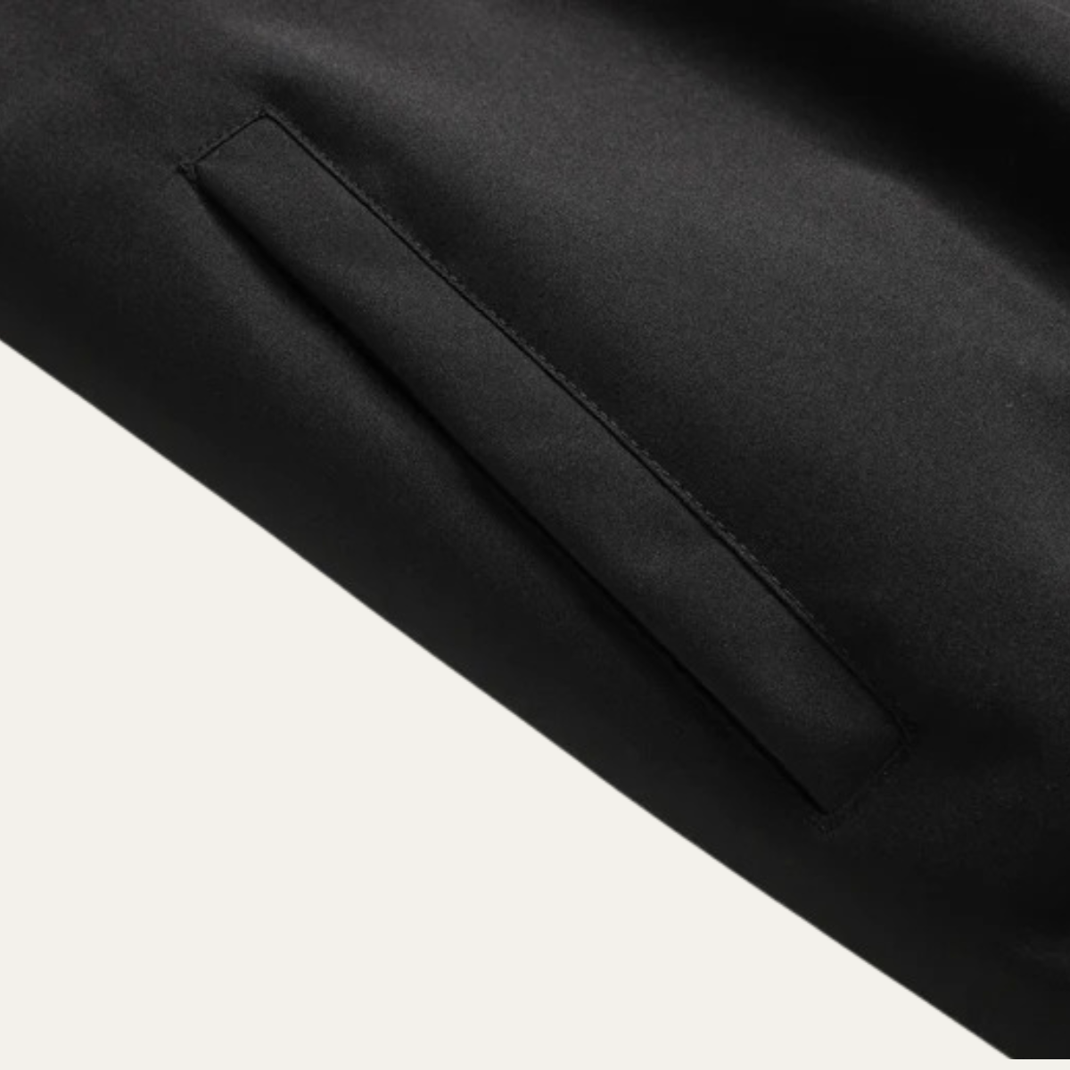 Callum | Men's Hooded Bomber Jacket Black Fleece Lined