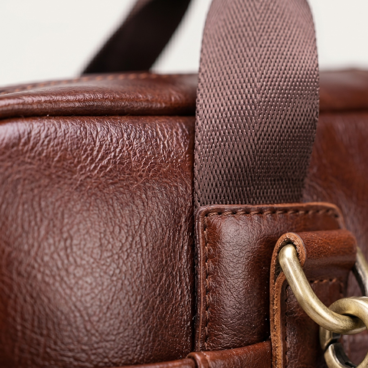 Dama Washington Rouen leather business shoulder bag - view 11