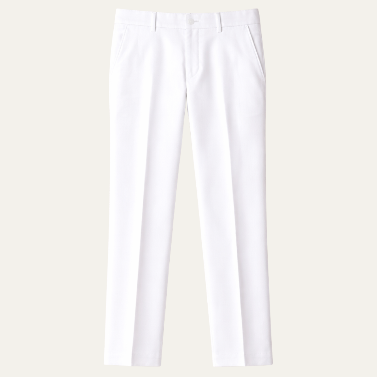 Blake | Men's Pleated Dress Pants White