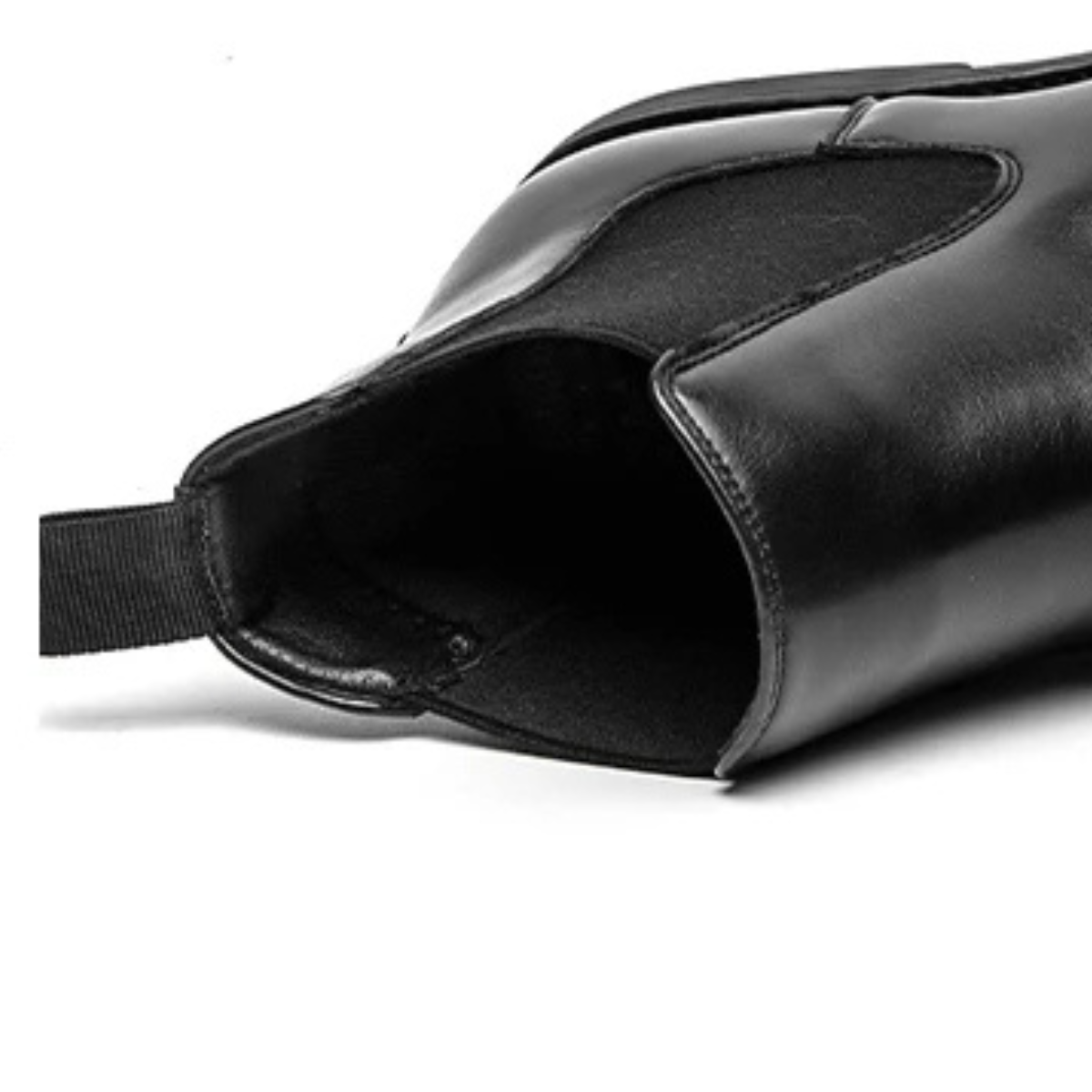 Beau | Men's Chelsea Ankle Boots Black Leather