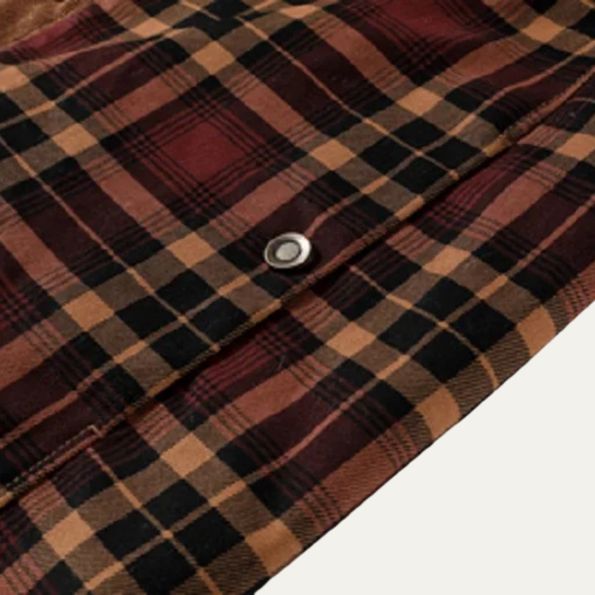 Knox | Men's Flannel Shirt Jacket Olive Plaid Sherpa Lined