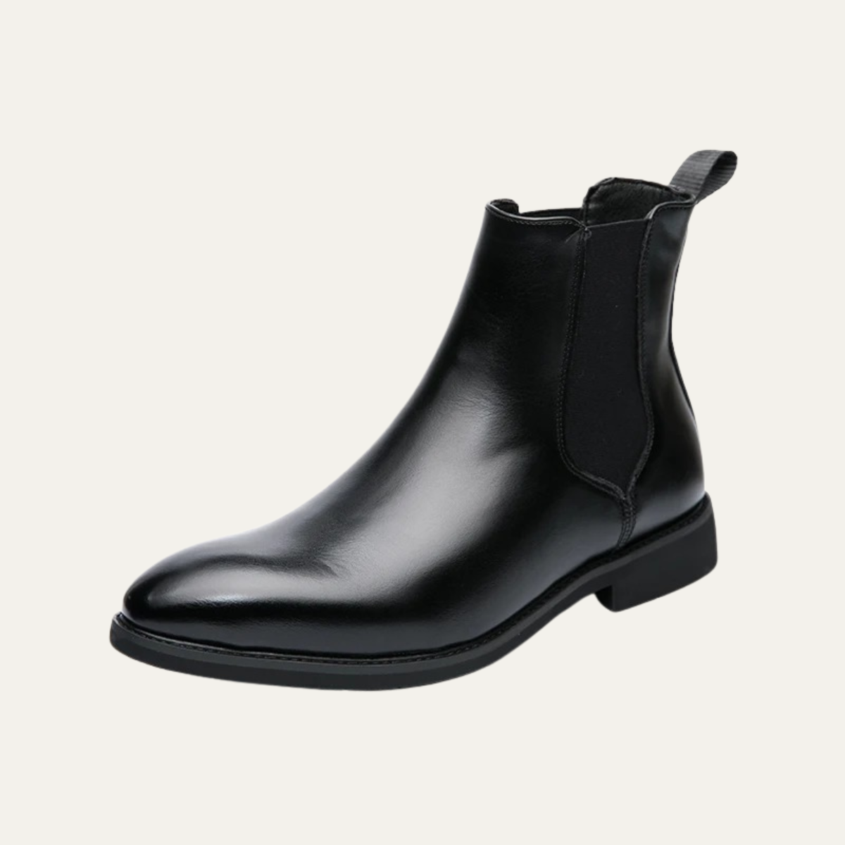 Beau | Men's Chelsea Boots Brown Leather Smart Casual