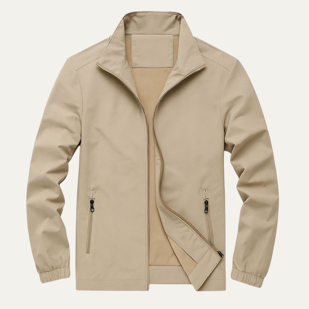 Axel | Men's Lightweight Windbreaker Olive Green