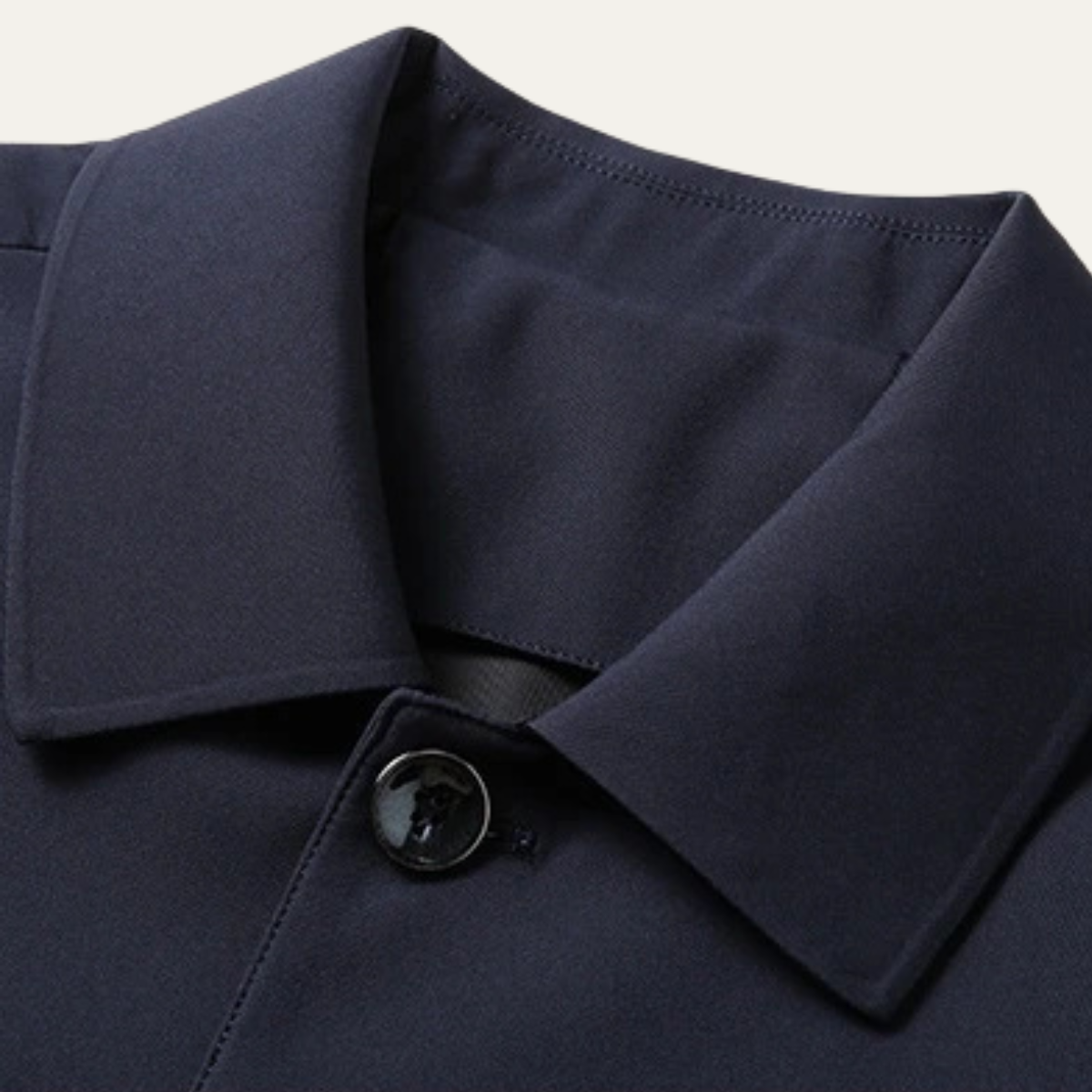 Axel | Men's Smart Casual Lightweight Button Jacket Navy