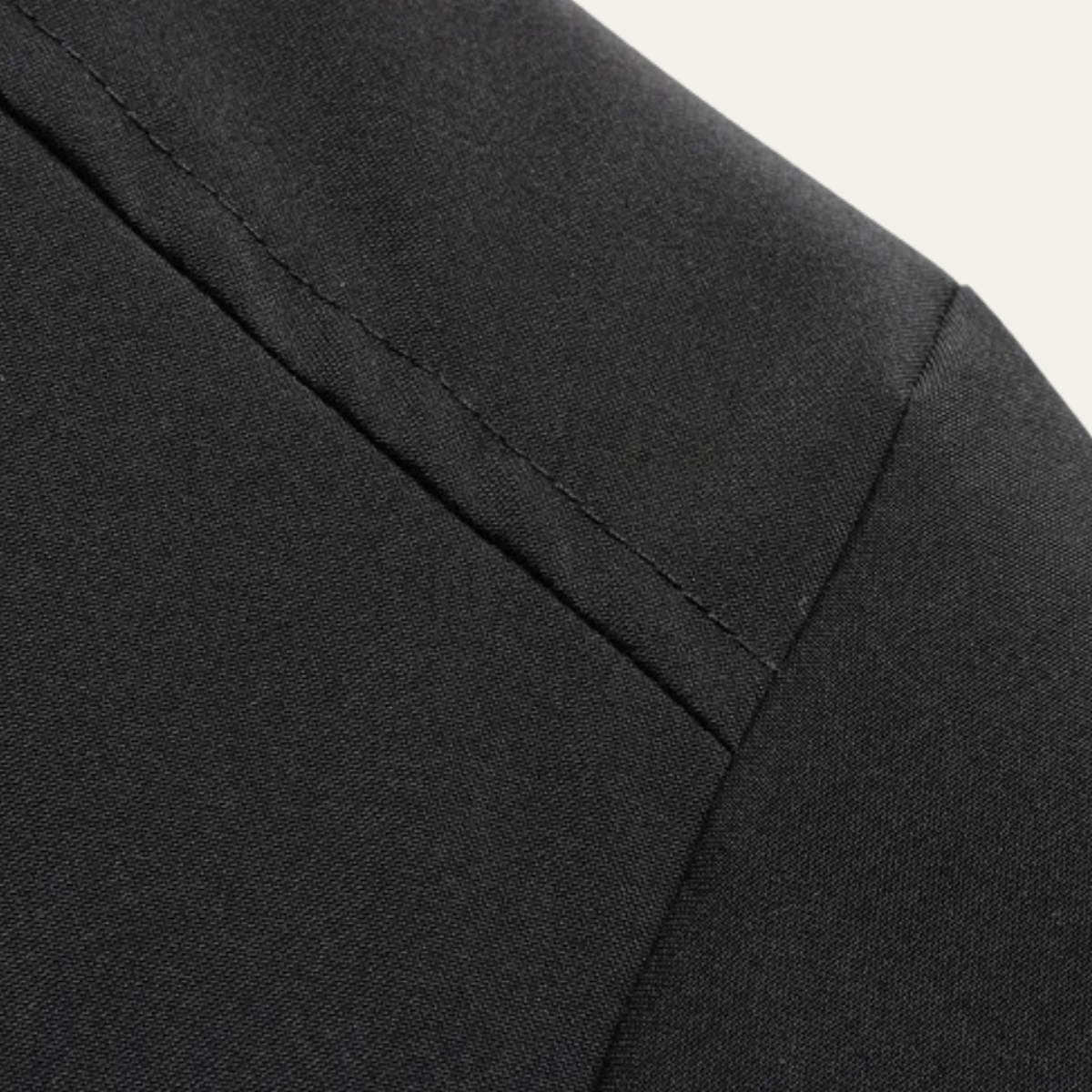 Ezra | Men's Puffer Jacket Black Hooded Quilted Winter Coat