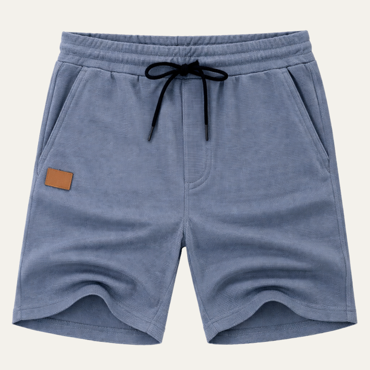 Tate | Men's Casual Shorts Light Blue Drawstring