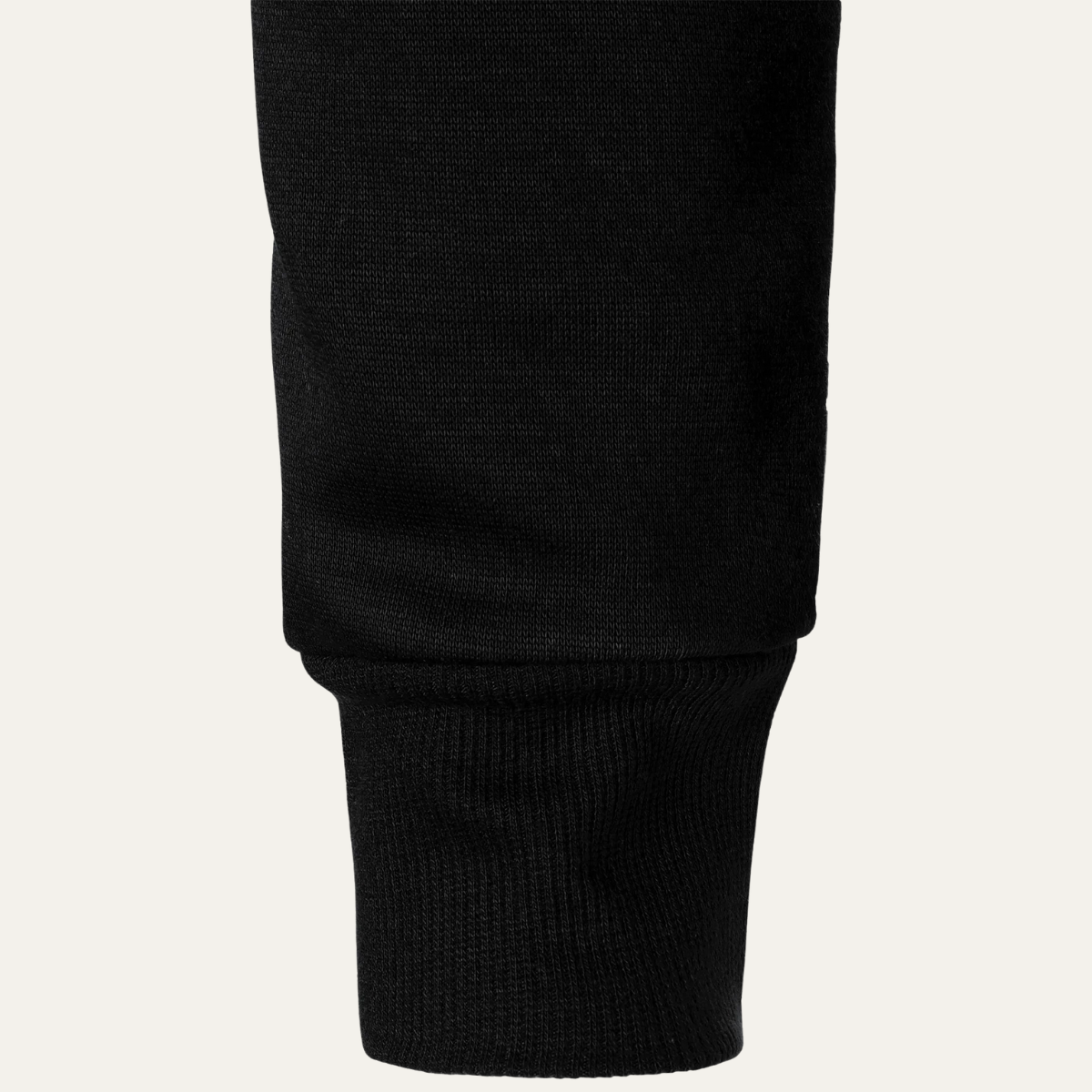 Axel | Men's Colorblock Zip Up Hoodie Black White