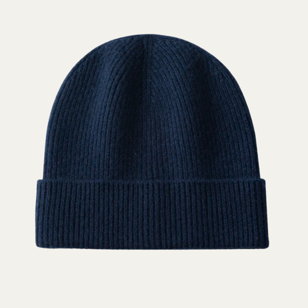 Bram | Men's Ribbed Knit Beanie Black