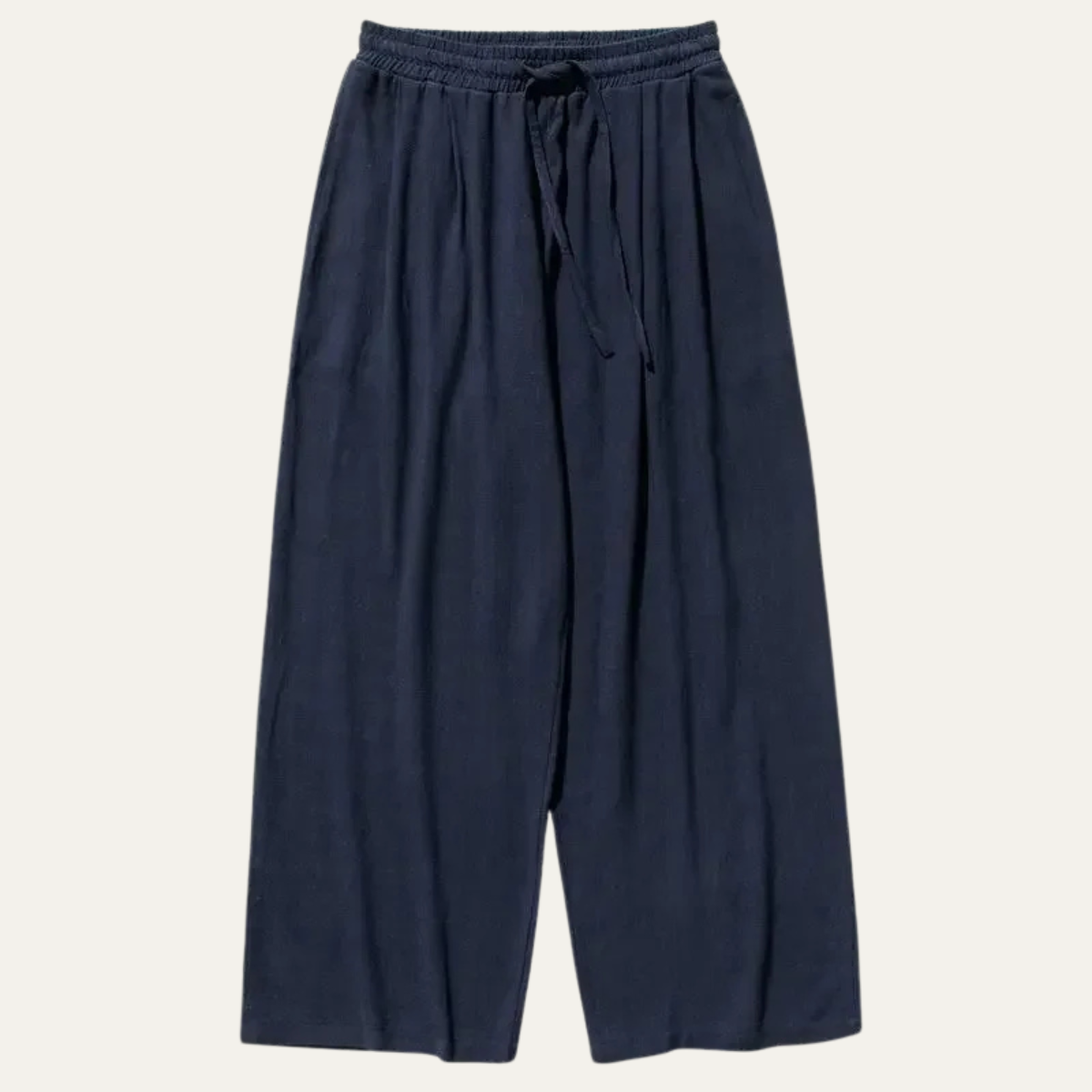 Rowan | Men's Relaxed Fit Linen Pants Navy