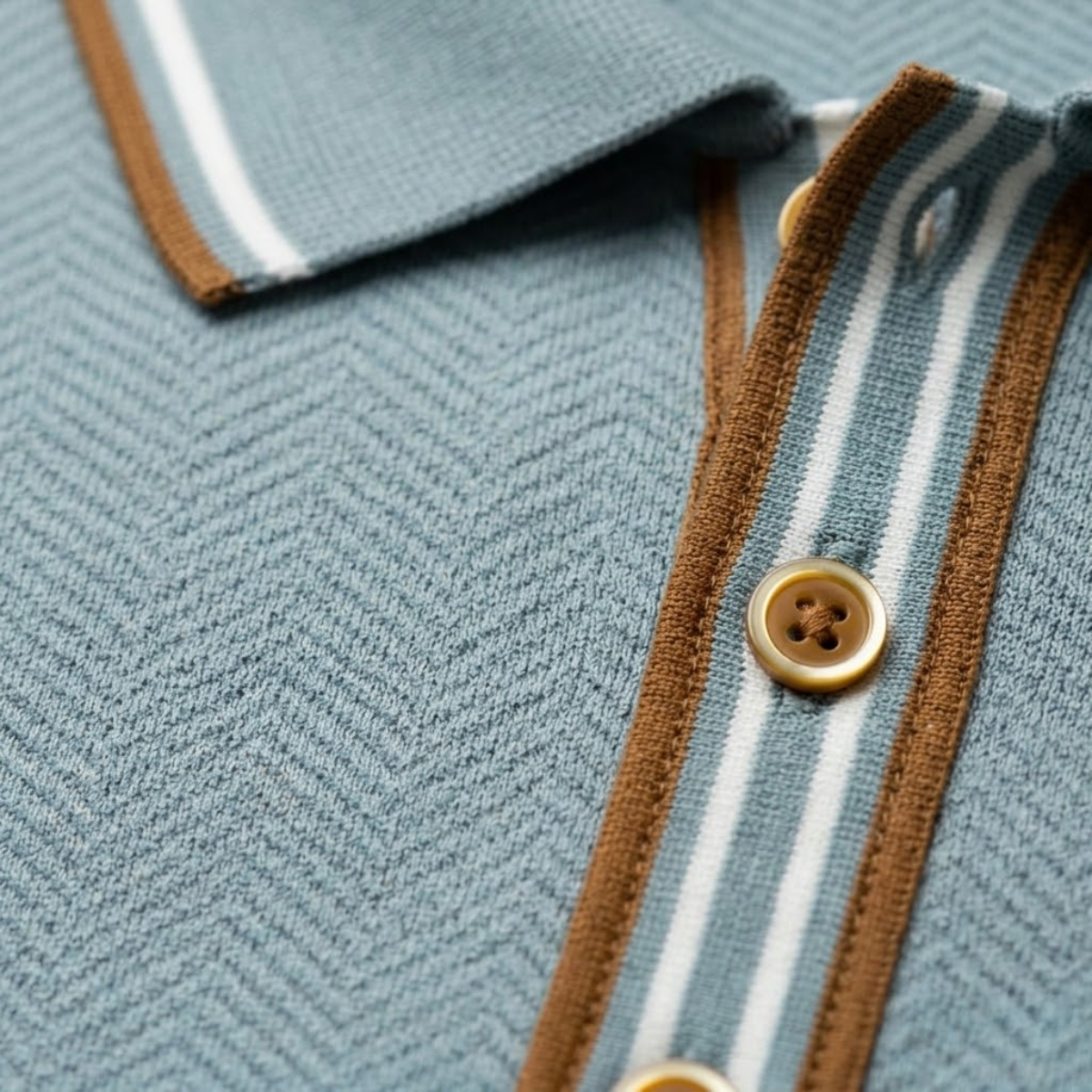 Tate | Men's Casual Polo Shirt Gray