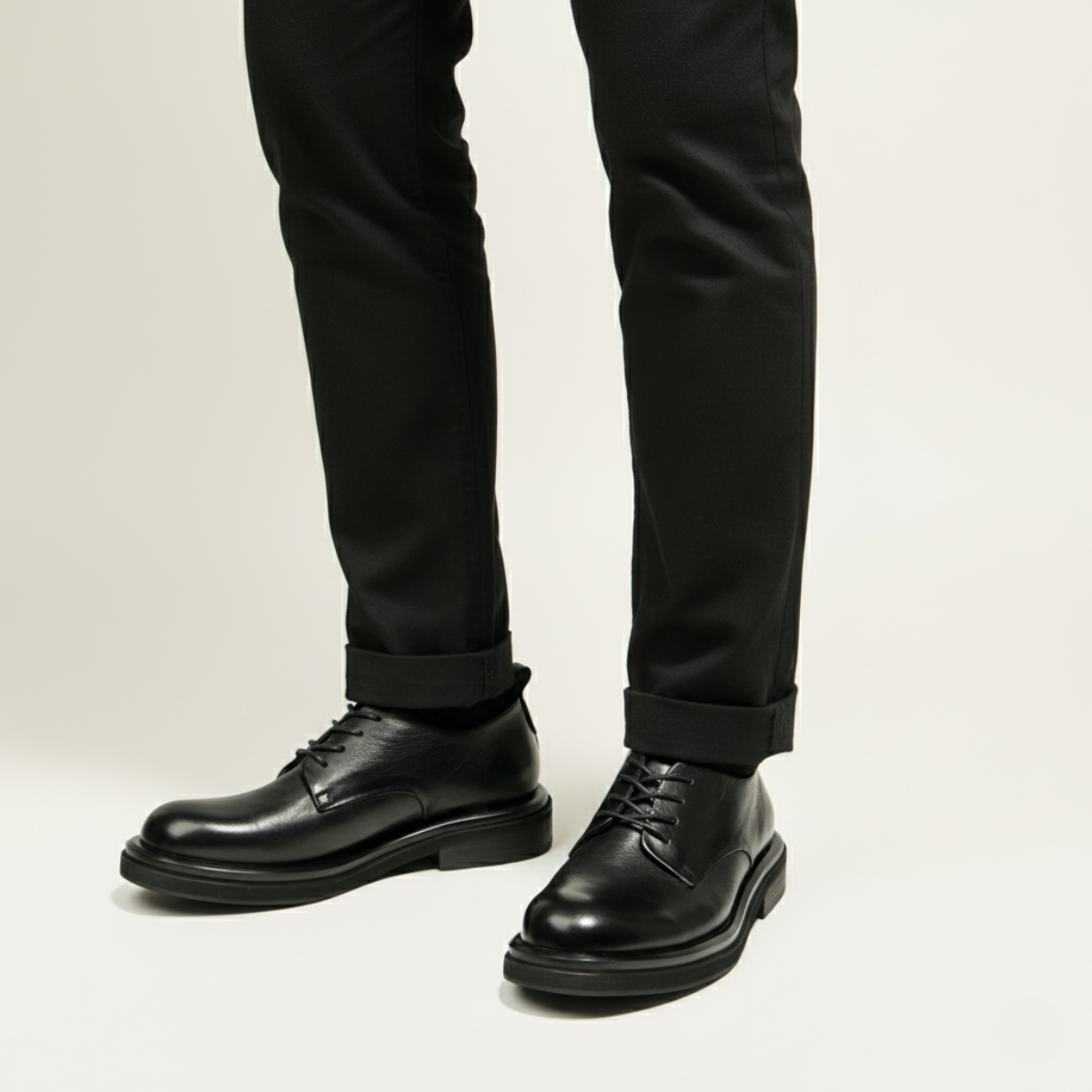 Axel | Men's Leather Dress Shoe Black Lace Up