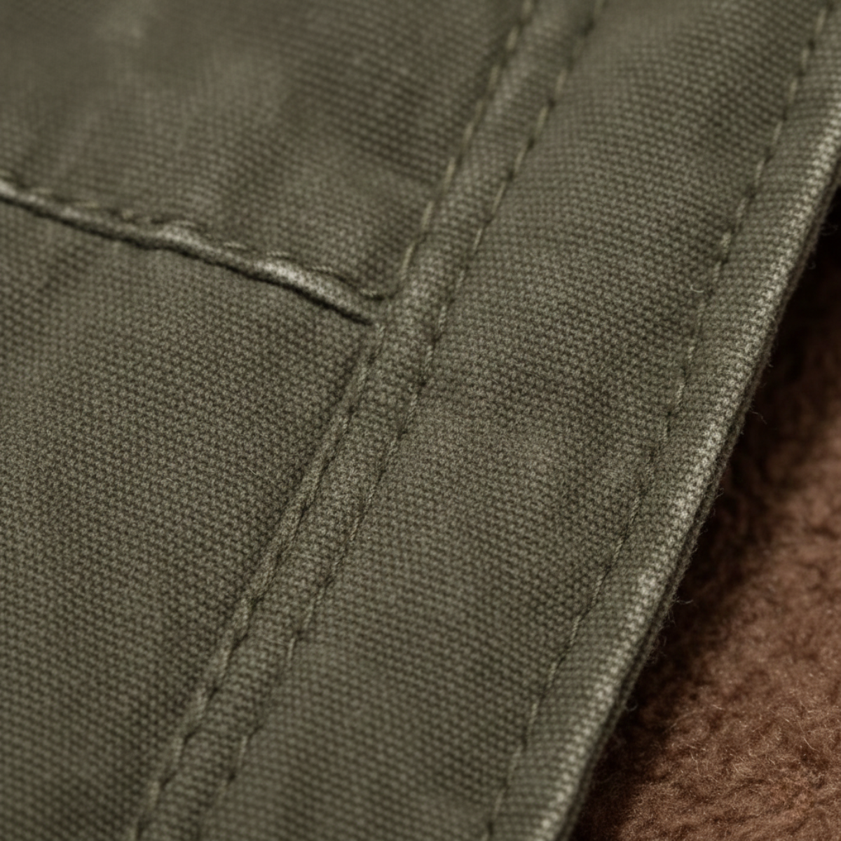 Arden | Men's Utility Jacket Olive Green Sherpa Lined