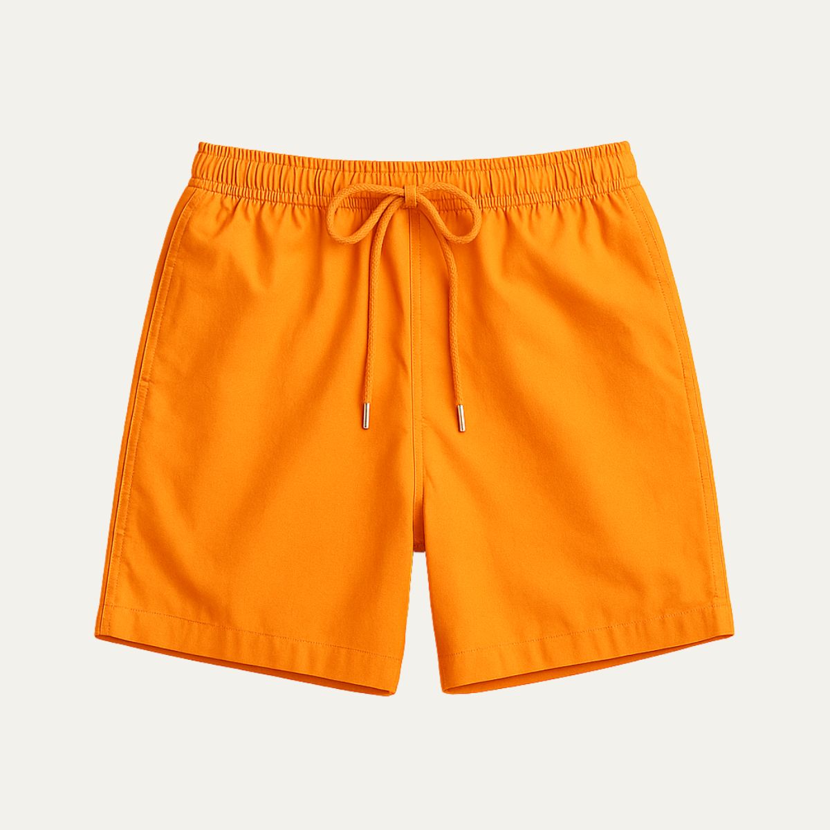 Arlo | Men's Swim Shorts Orange Drawstring
