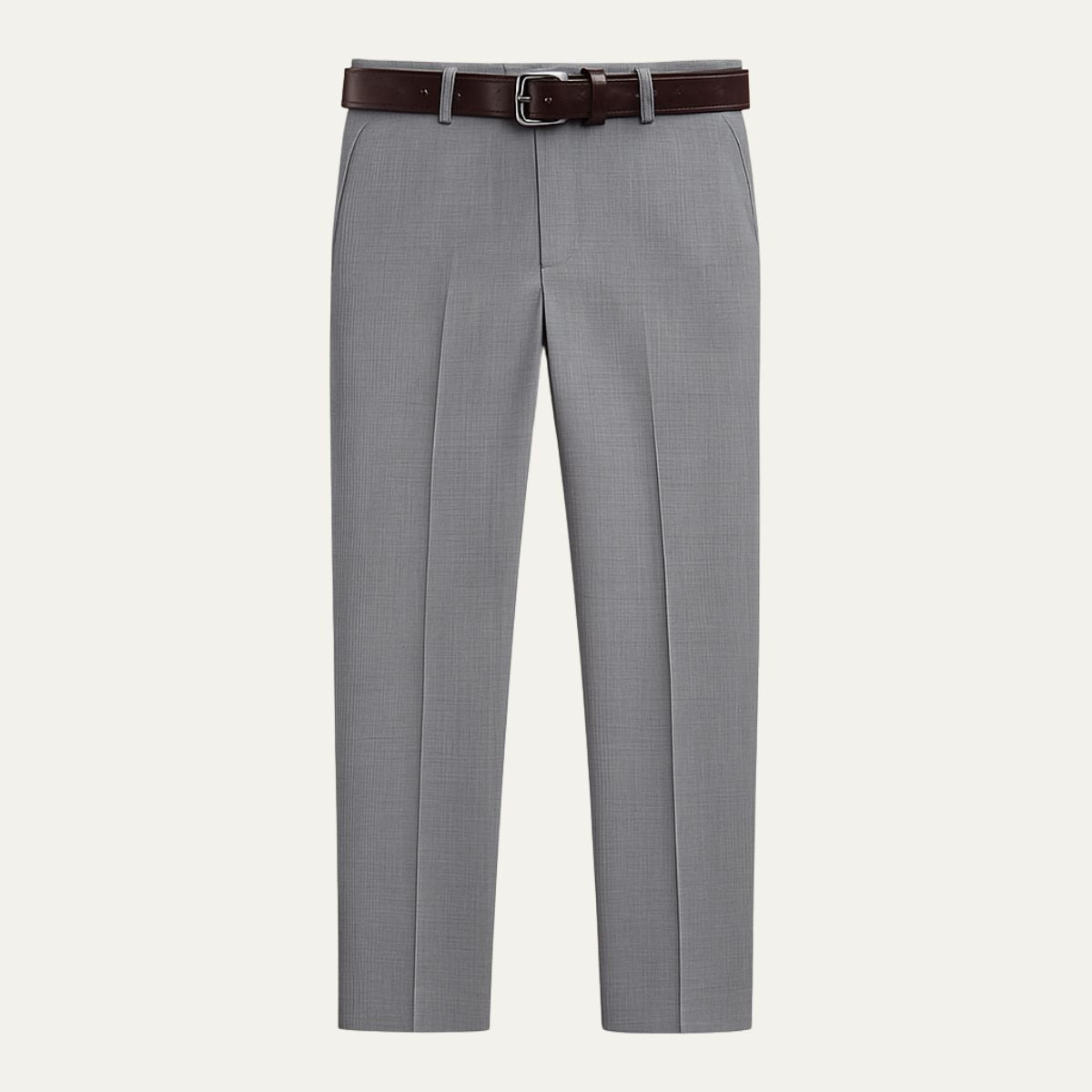 Rowan | Men's Tailored Dress Pants Gray Textured