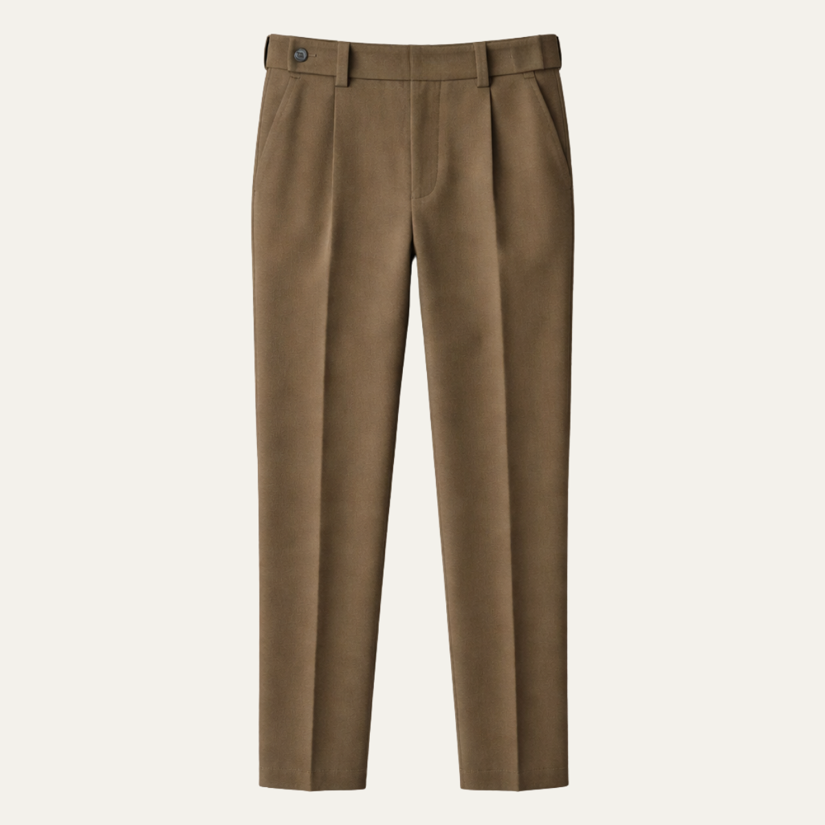 Sage | Men's Tailored Dress Pants Taupe Pleated
