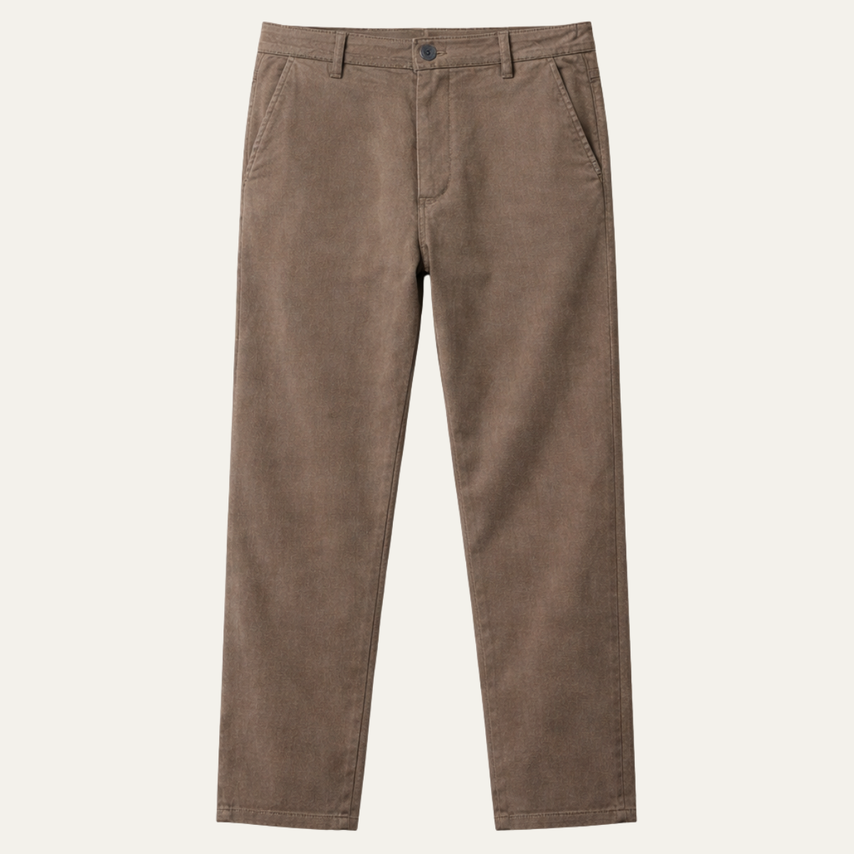 Beau | Men's Straight Leg Chinos Gray Casual Tapered Fit