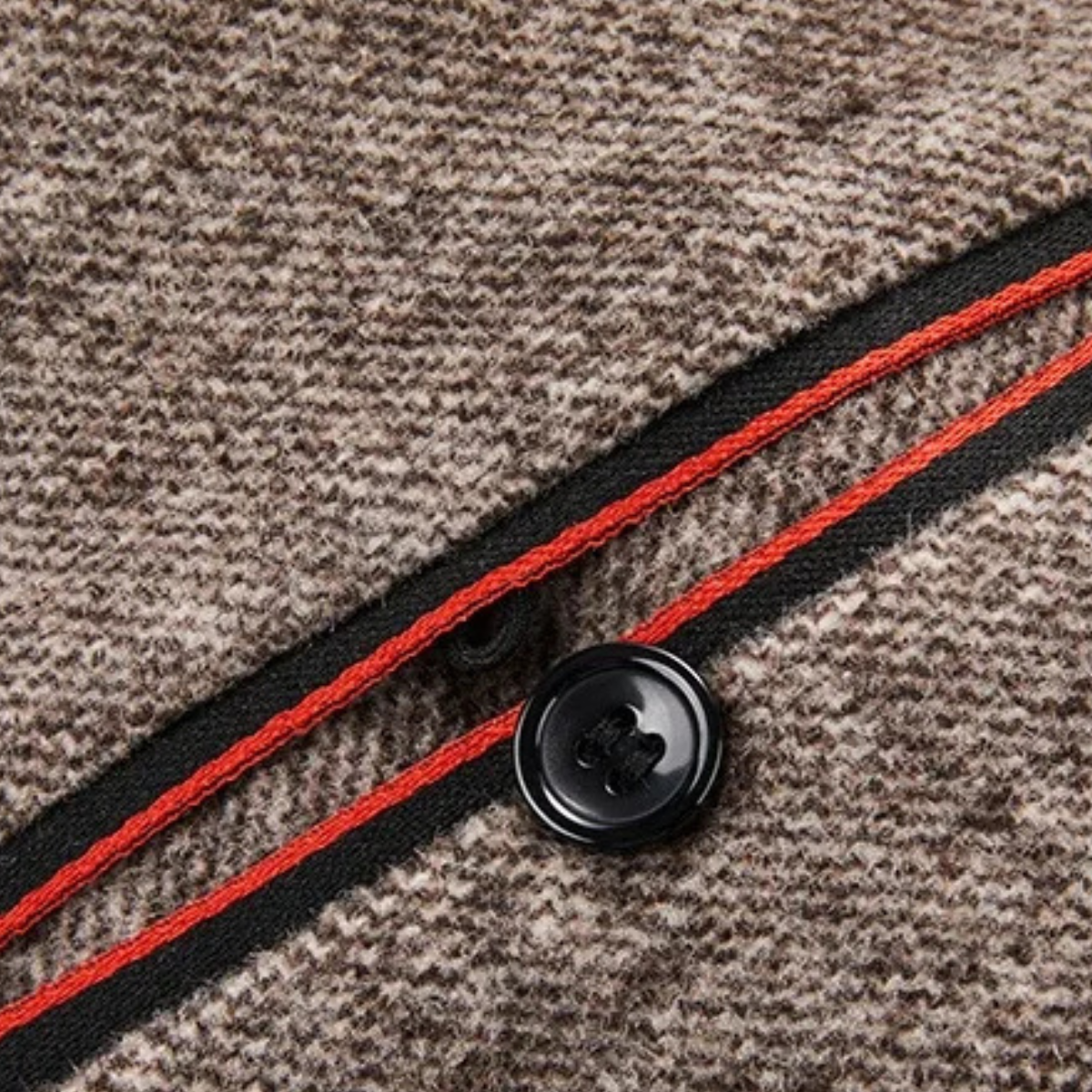 Rowan | Men's Casual Wool Blazer Gray Button Up