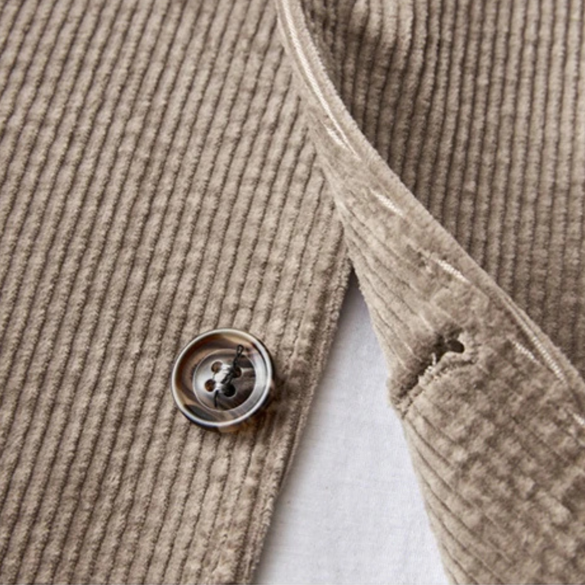 Beau | Men's Casual Corduroy Blazer Beige