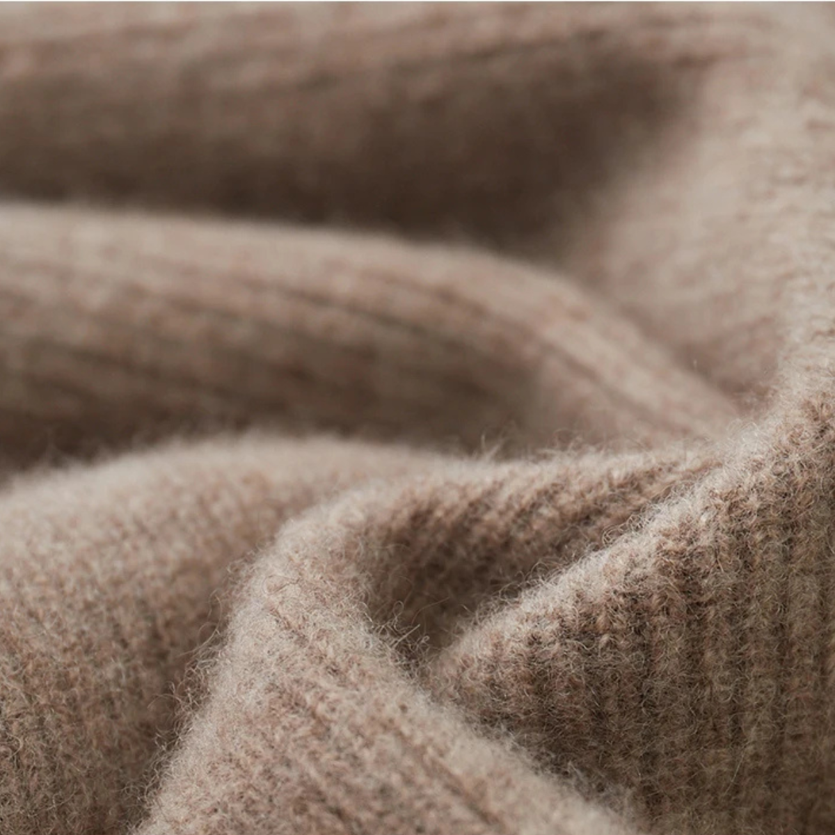 Callum | Men's Ribbed Hooded Zip Up Cardigan Cream