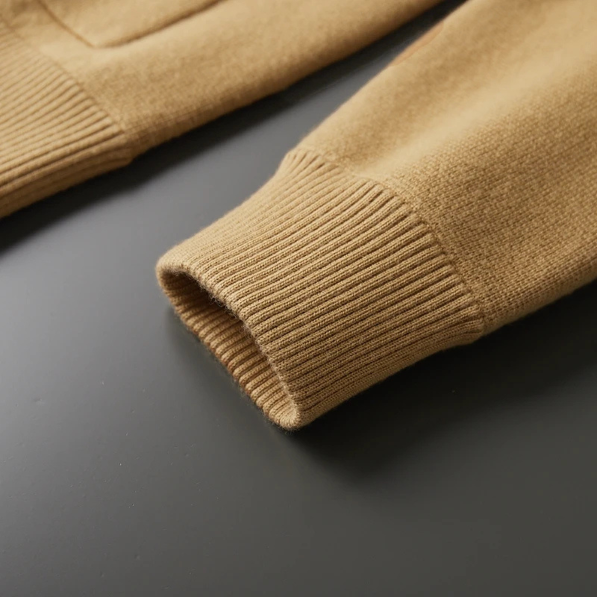 Ivo | Men's Casual Button Cardigan Cream Wool Knit