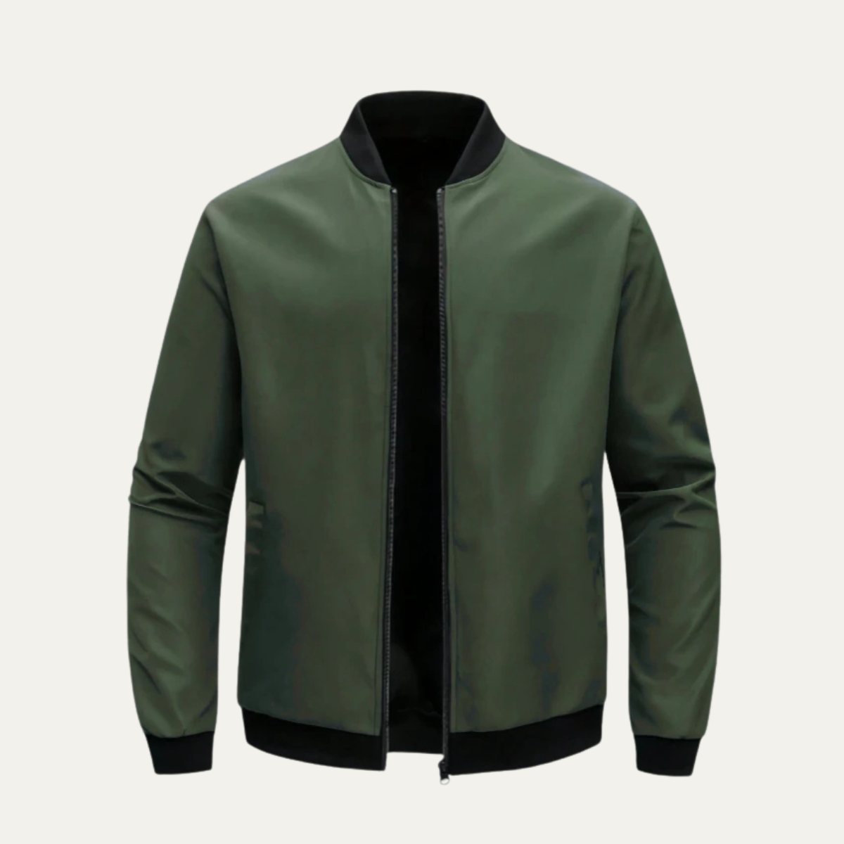 Harlow | Men's Lightweight Bomber Jacket Black