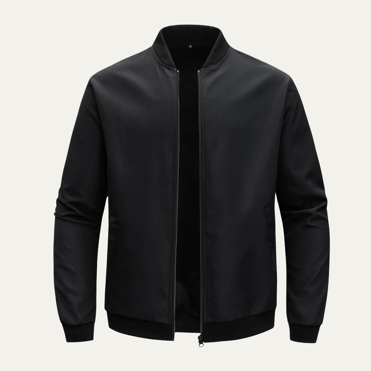 Harlow | Men's Lightweight Bomber Jacket Black