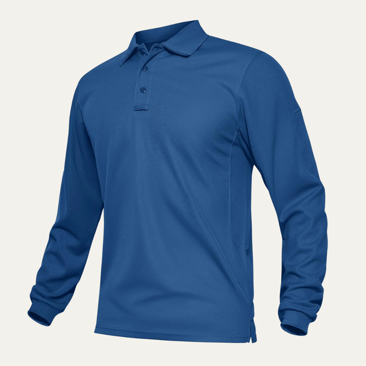 Axel | Men's Long Sleeve Polo Shirt Green