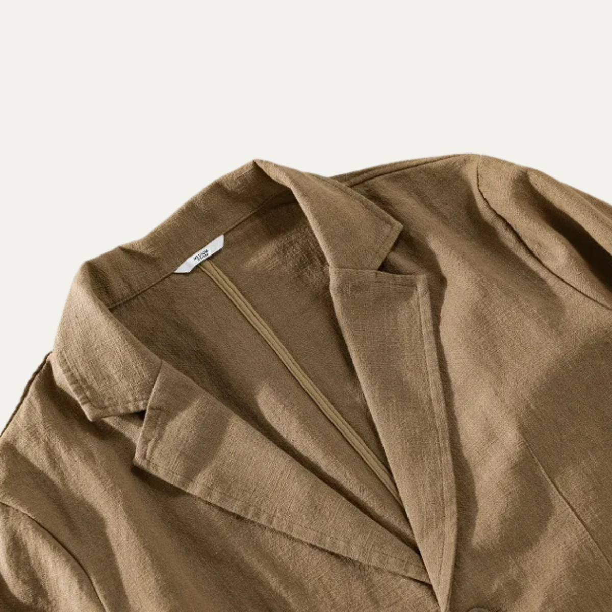 Callum | Men's Casual Linen Blazer Beige