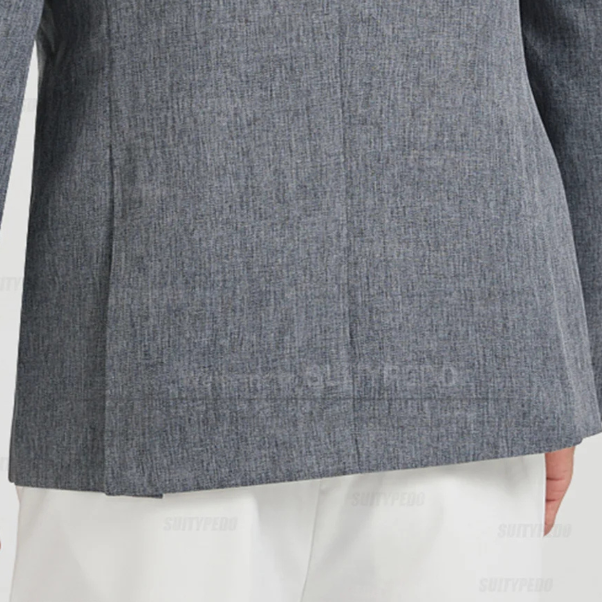 Blake | Men's Smart Casual Lightweight Linen Blazer Gray