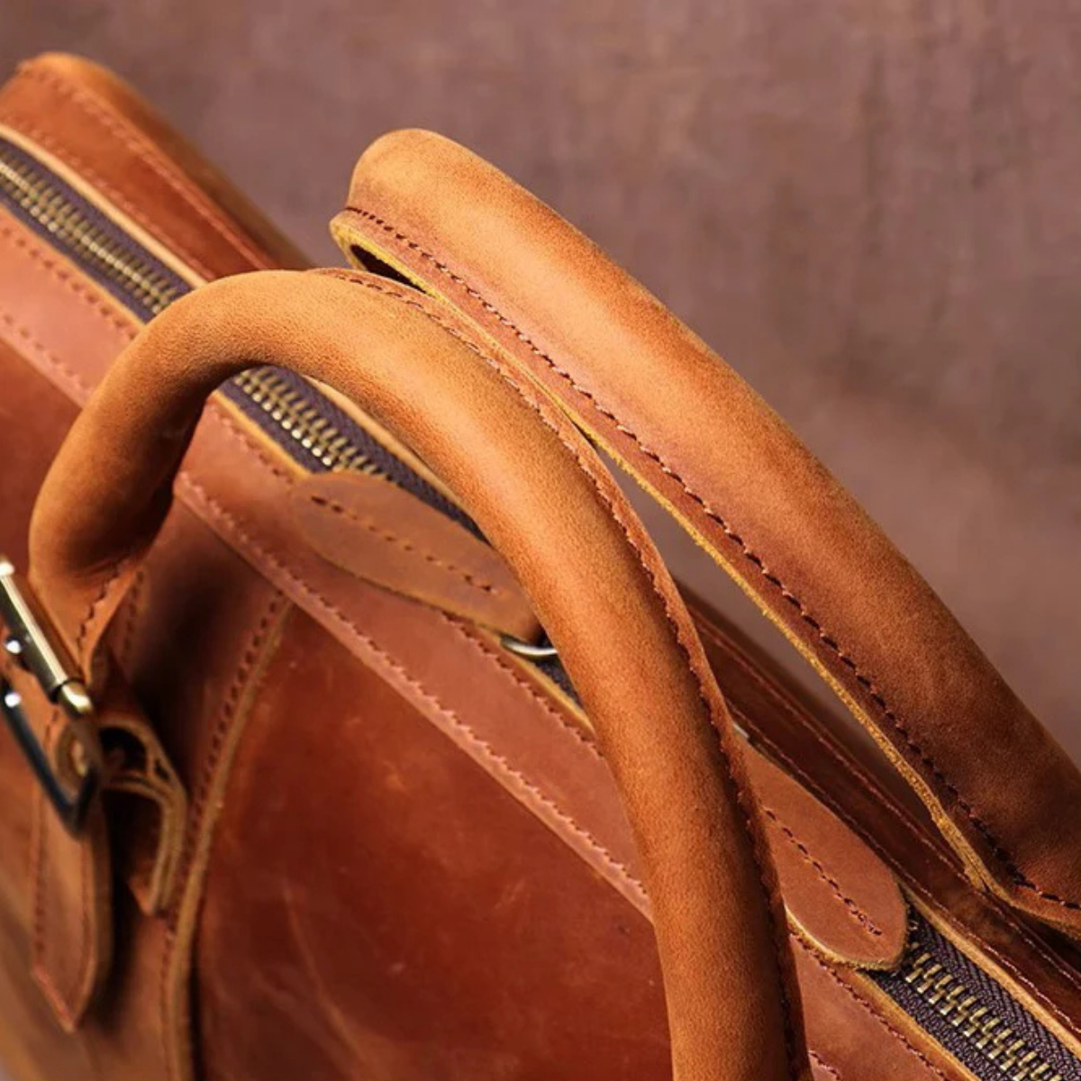 Dama Washington Villefranche vintage genuine leather bag - view 6