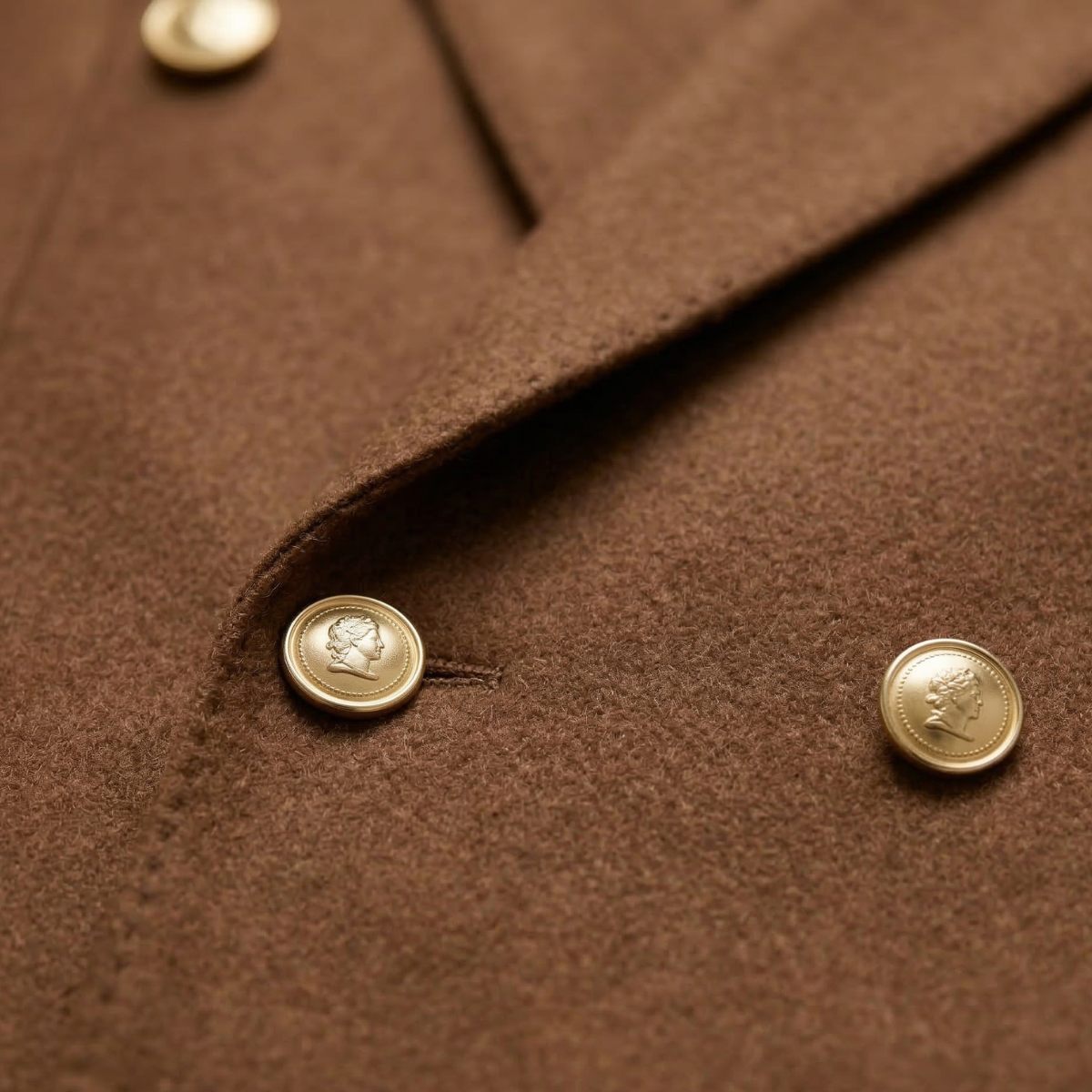 Jasper | Men's Double Breasted Blazer Brown Tailored