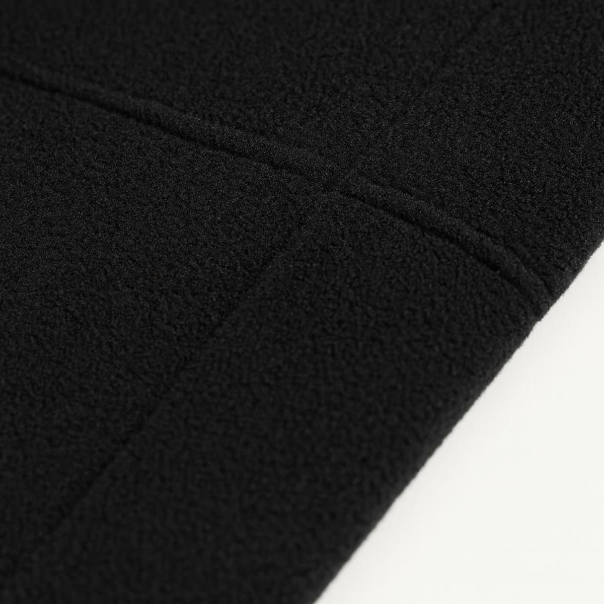 Axel | Men's Fleece Jacket Black Zip Up Lightweight