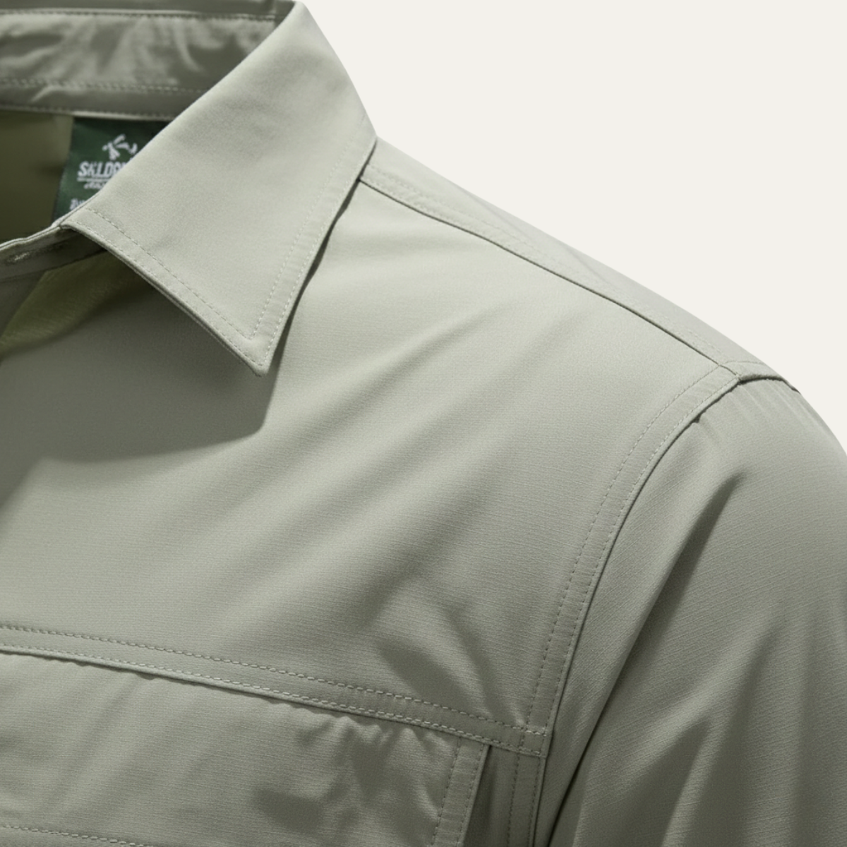 Kai | Men's Tactical Button Up Shirt Sage Green Long Sleeve