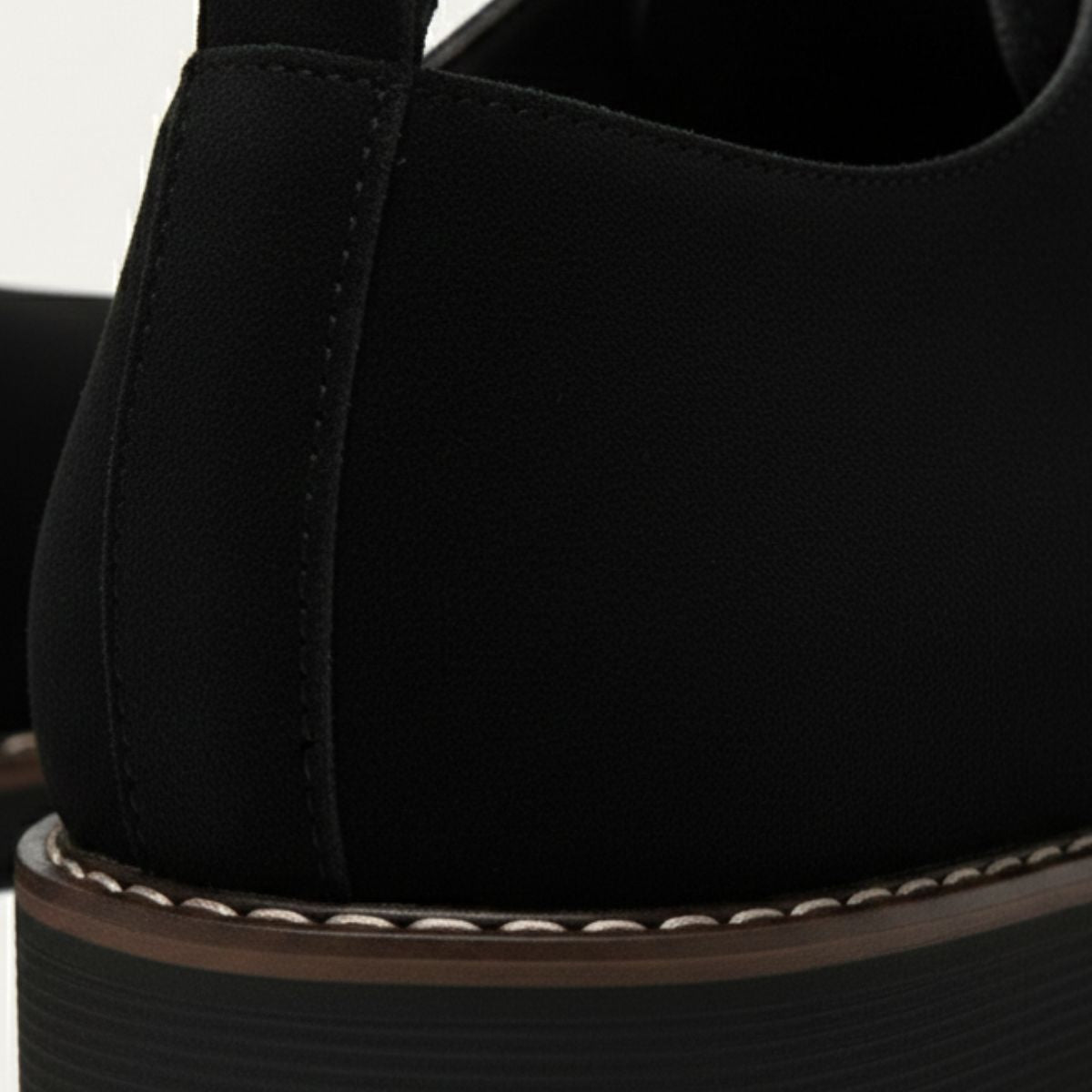 Bram | Men's Suede Dress Shoes Black Lace Up