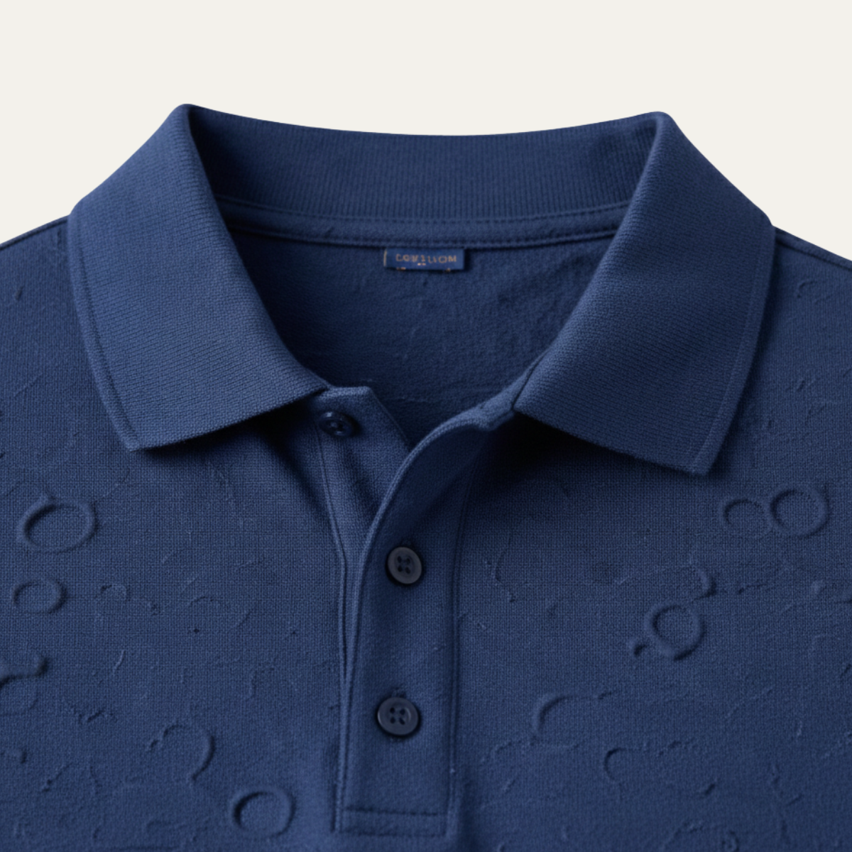 Ezra | Men's Polo Sweatsuit Navy Short Sleeve