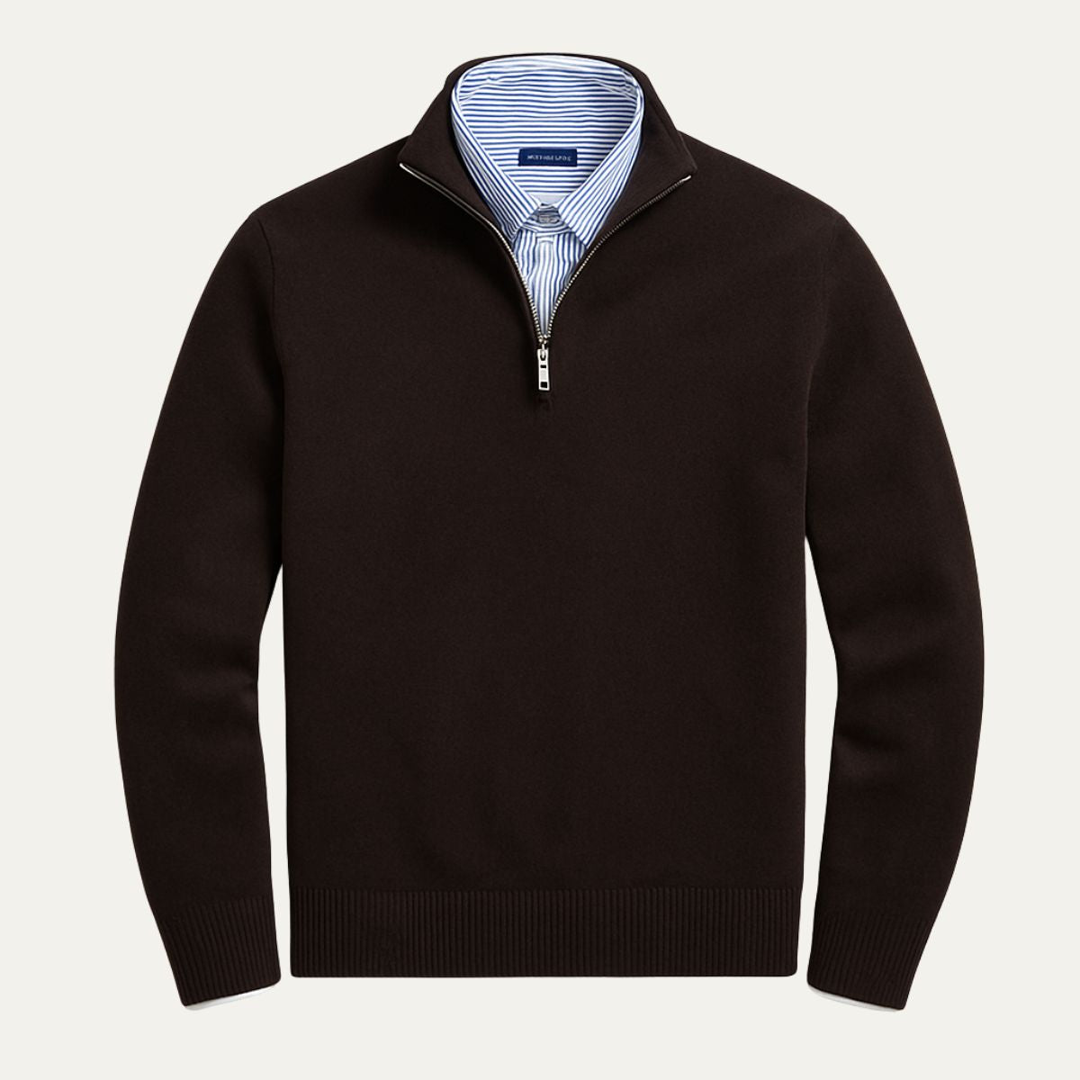 Voss | Men's Crew Neck Sweater Cream
