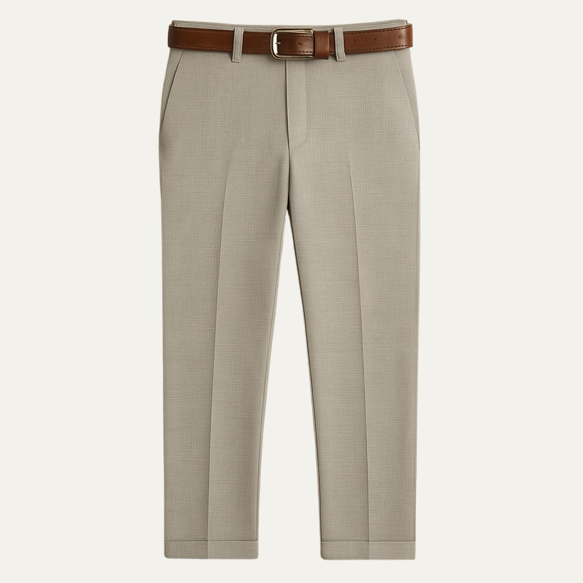 Rowan | Men's Tailored Dress Pants Gray Textured