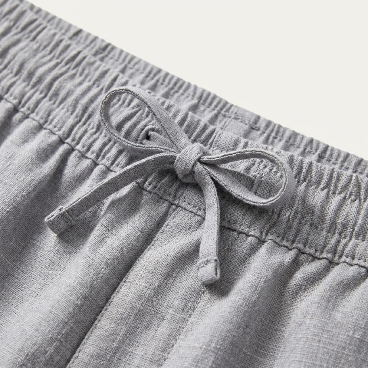 Rhys | Men's Relaxed Linen Lounge Set Gray