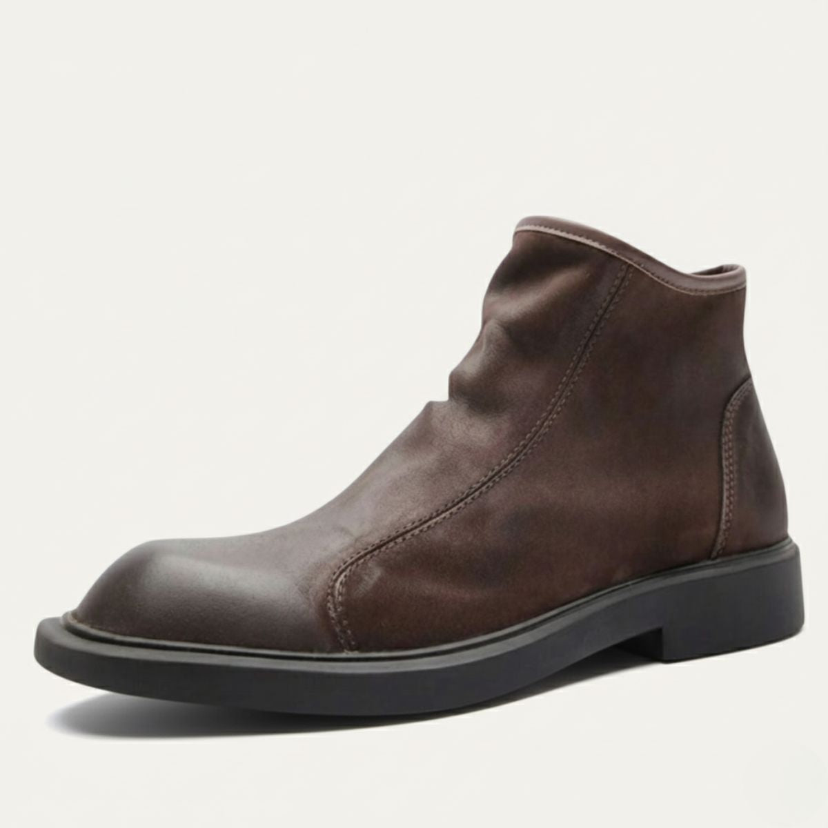 Voss | Men's Suede Ankle Boots Brown
