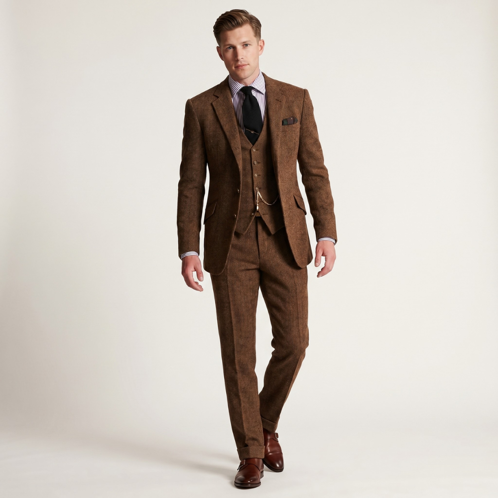 Wyatt | Men's Tweed Suit Three Piece