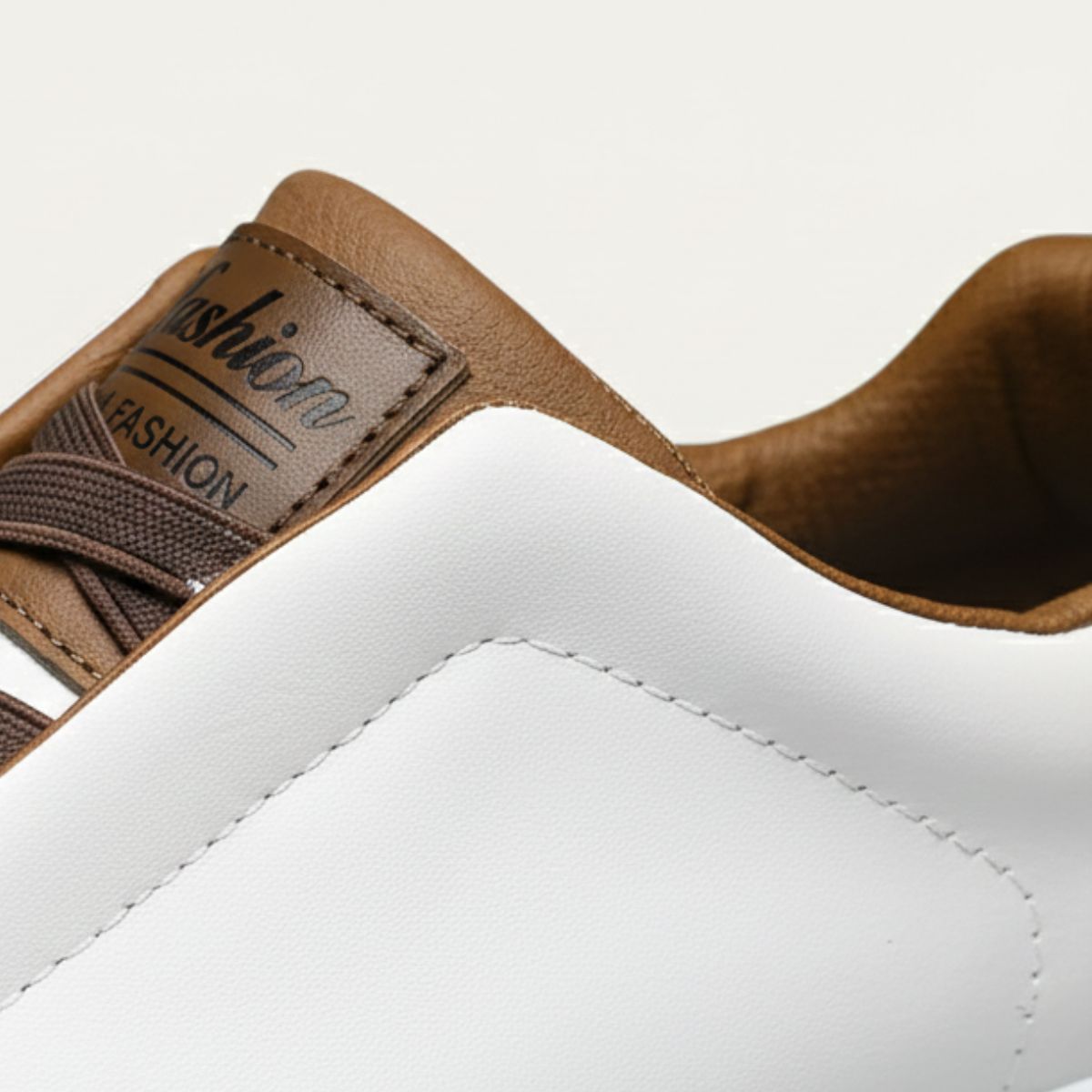 Luca | Men's Leather Sneaker Navy White Sole