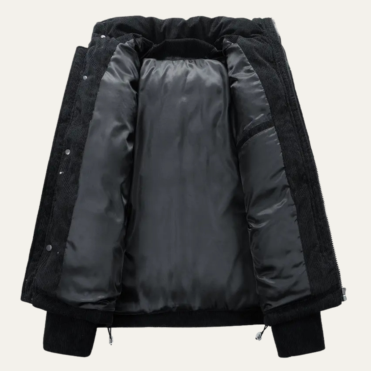 Jasper | Men's Oversized Puffer Jacket Black