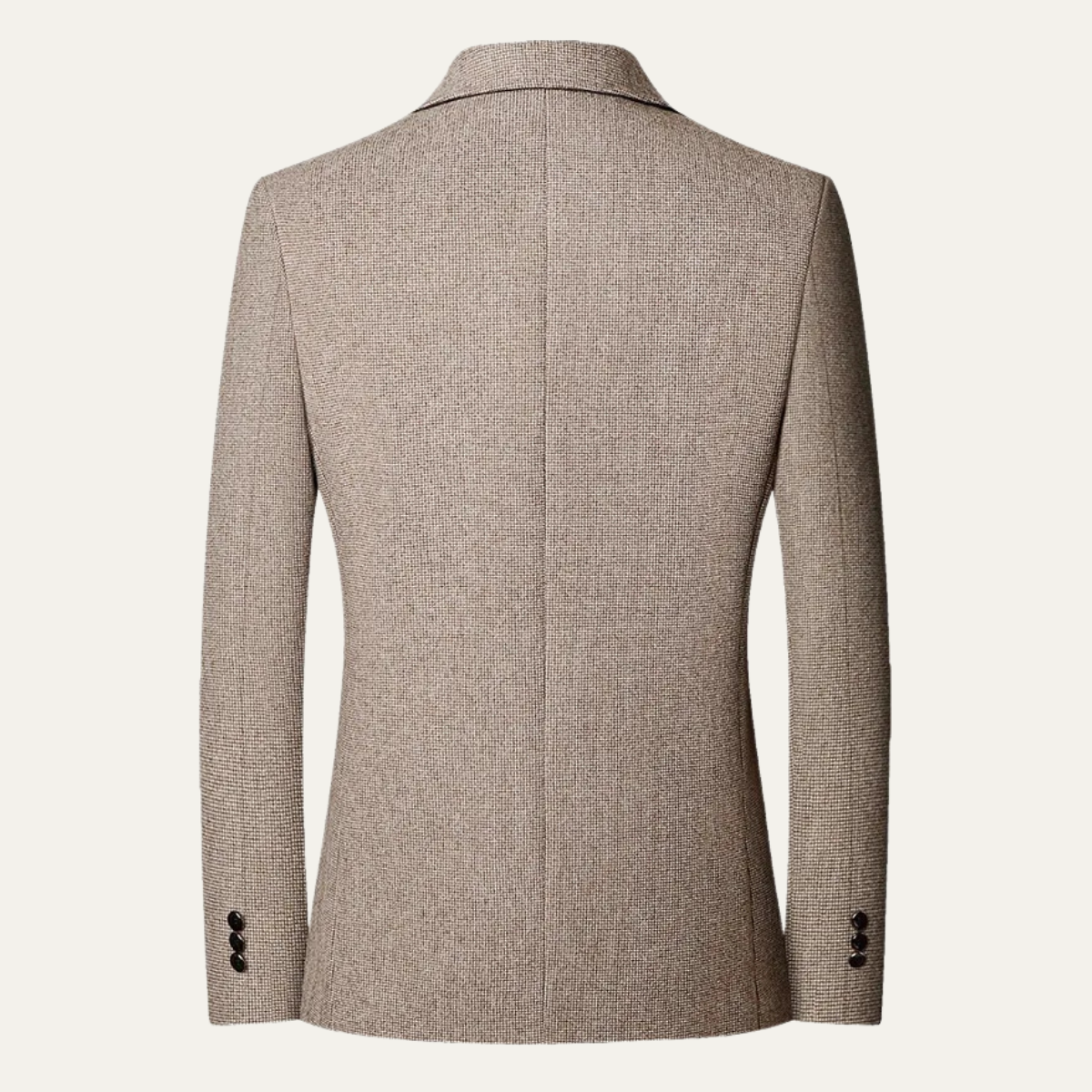 Voss | Men's Smart Casual Blazer Taupe Single Breasted