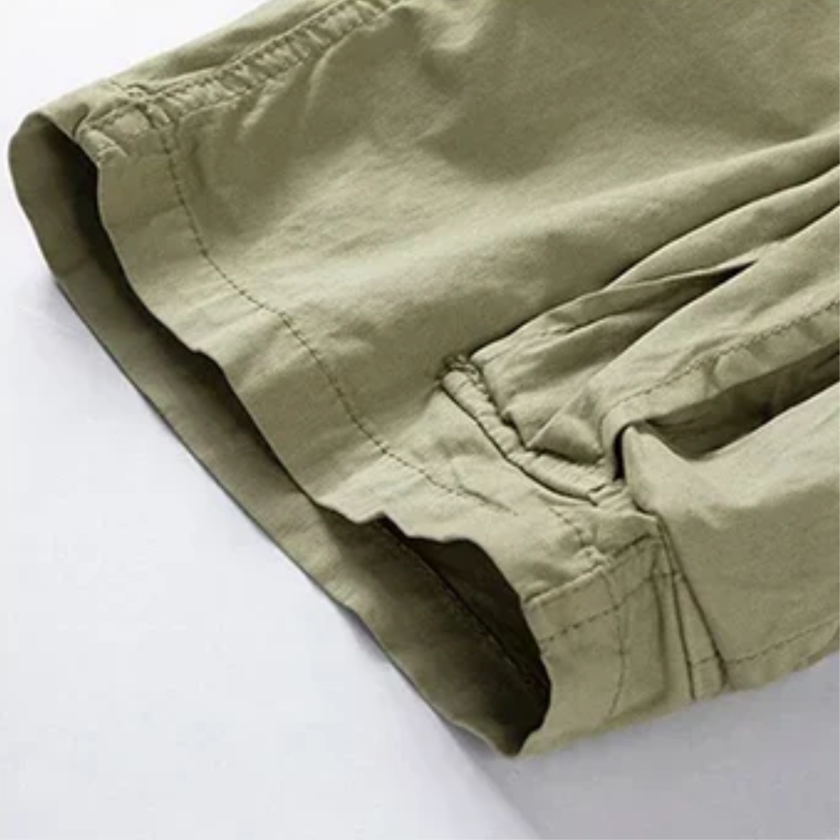 Callum | Men's Cargo Shorts Khaki Multiple Pockets