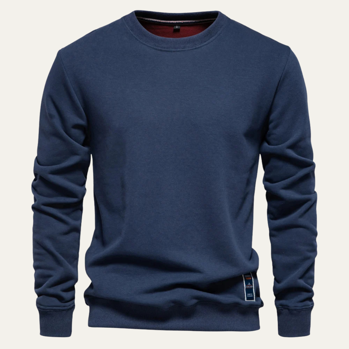 Nash | Men's Crew Neck Sweater Black Lightweight