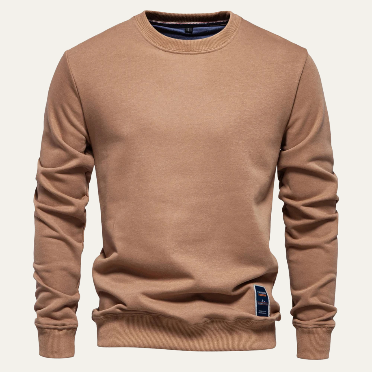 Nash | Men's Crew Neck Sweater Black Lightweight
