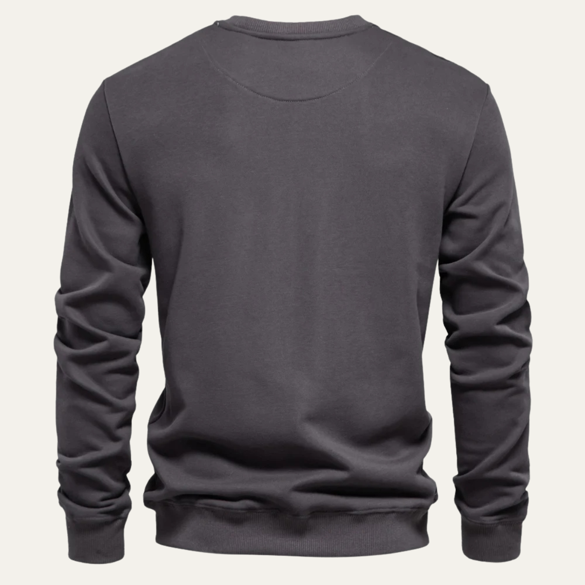 Nash | Men's Crew Neck Sweater Black Lightweight