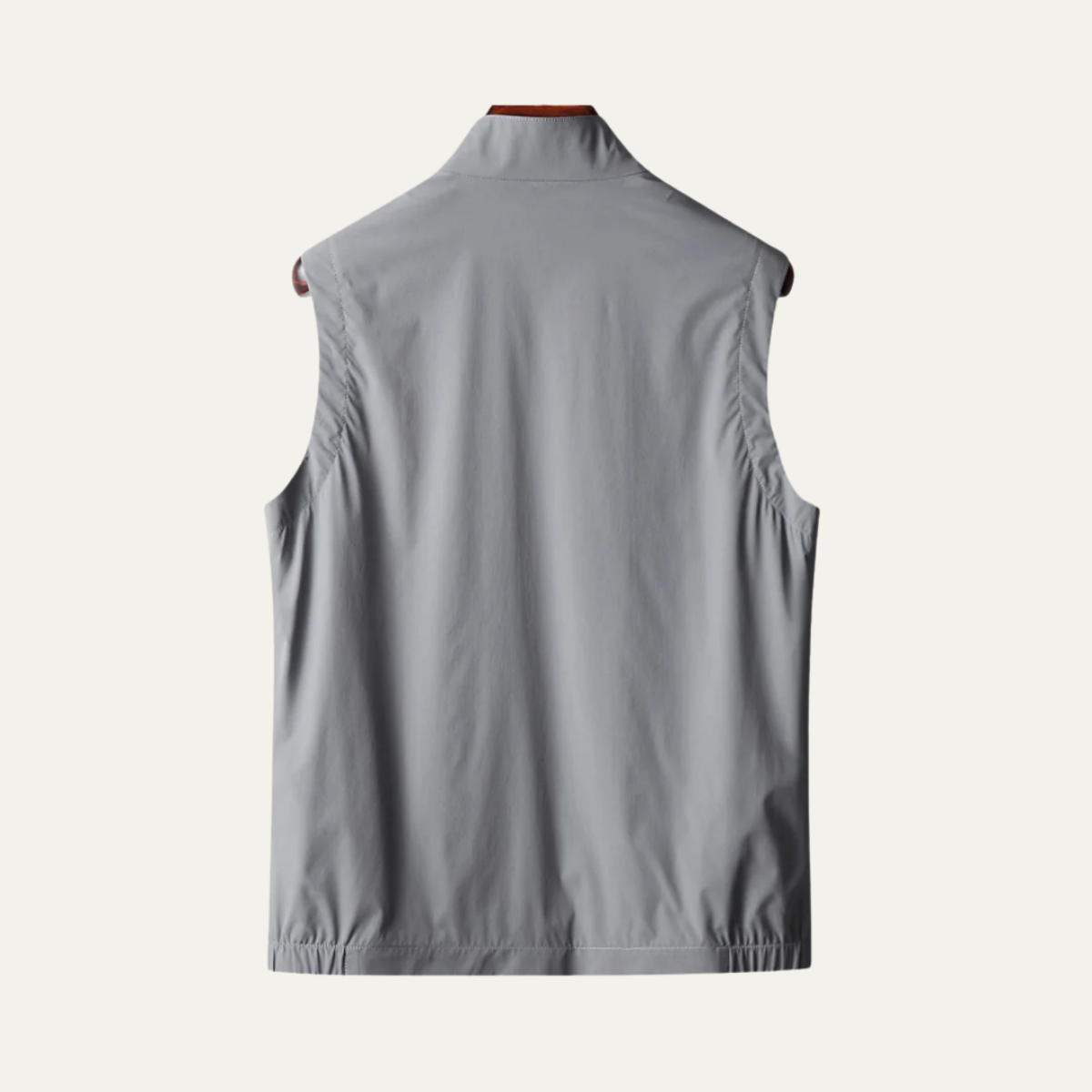 Sage | Men's Lightweight Casual Vest Gray Sleeveless