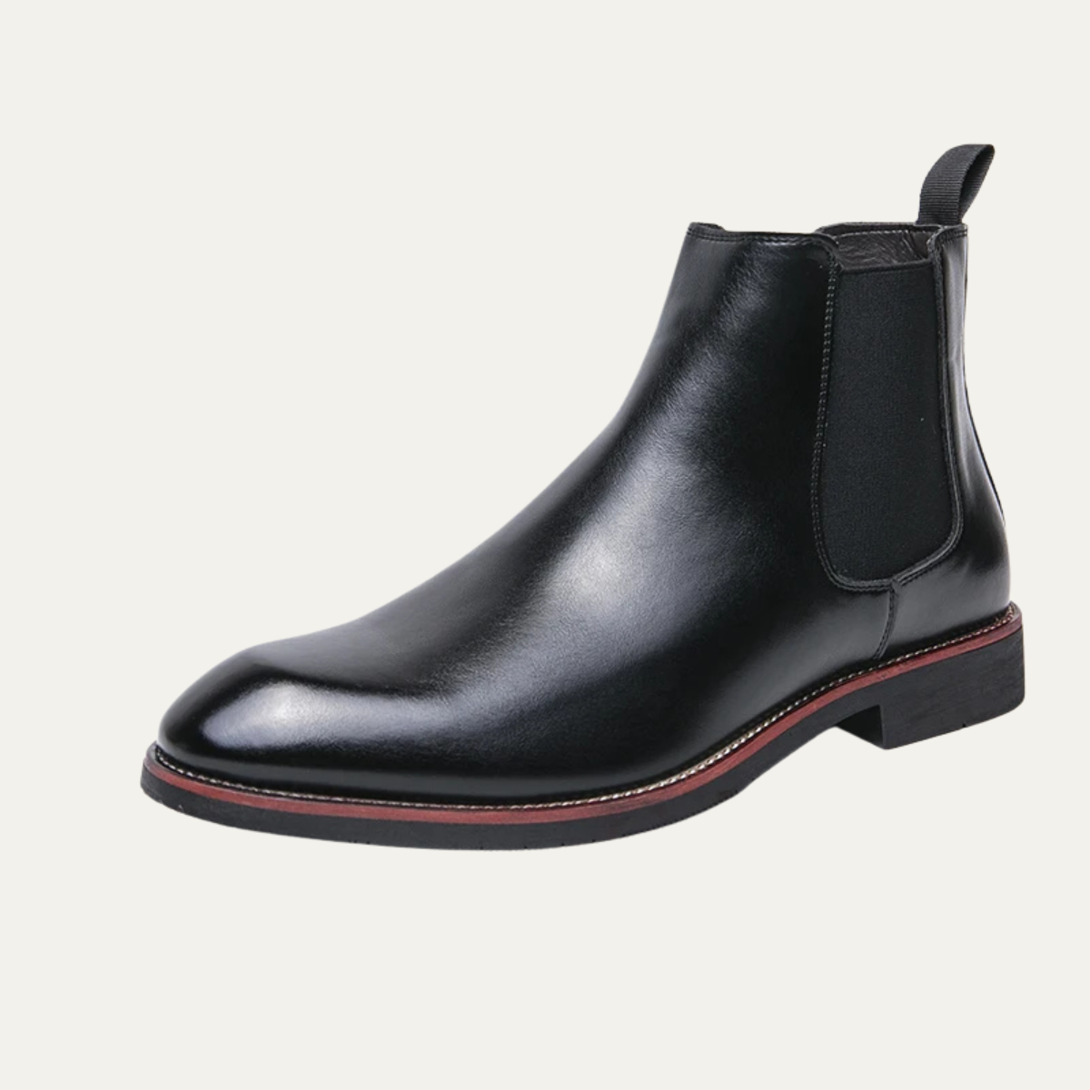 Ezra | Men's Chelsea Boots Black Leather