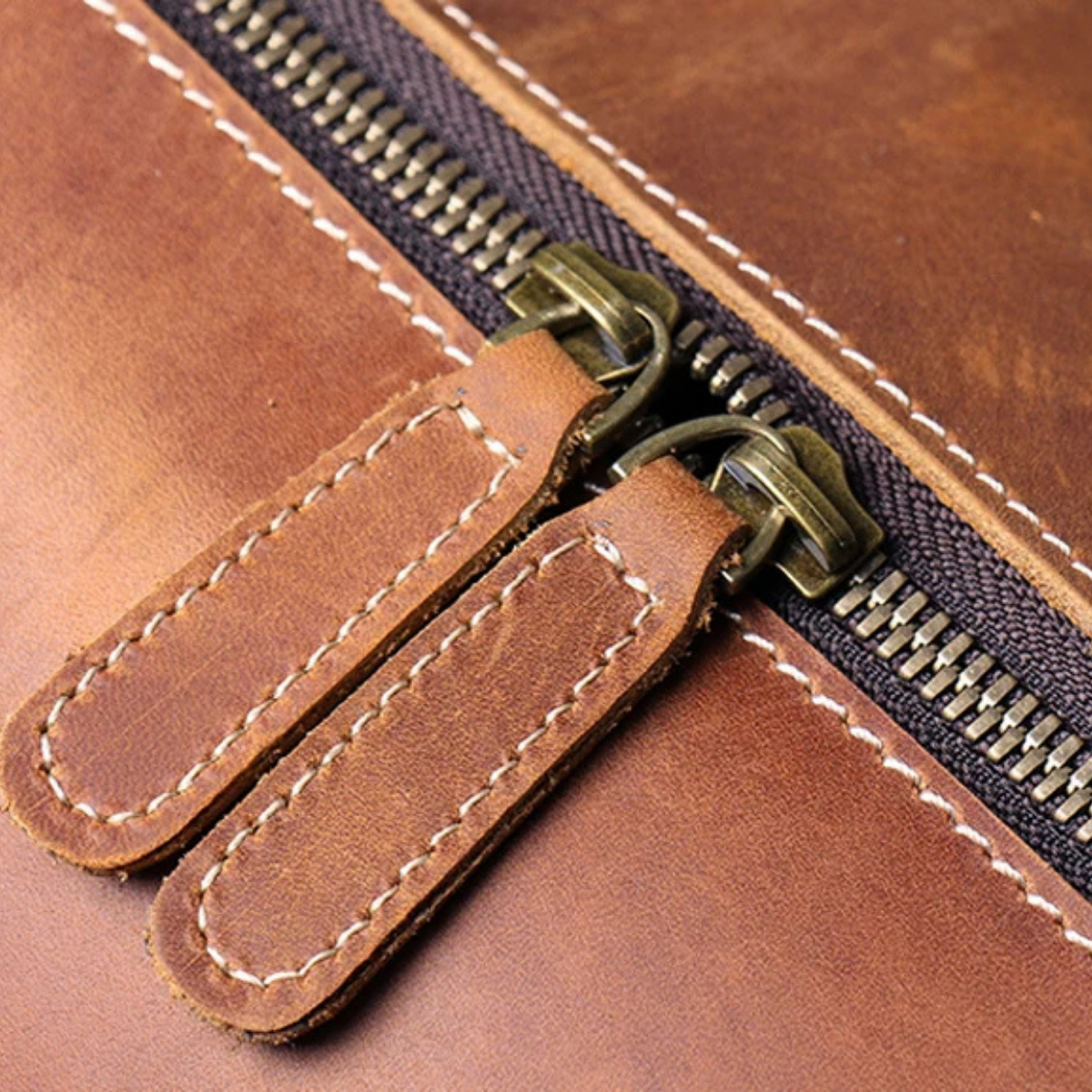Dama Washington Mougins genuine leather travel duffle bag - view 6